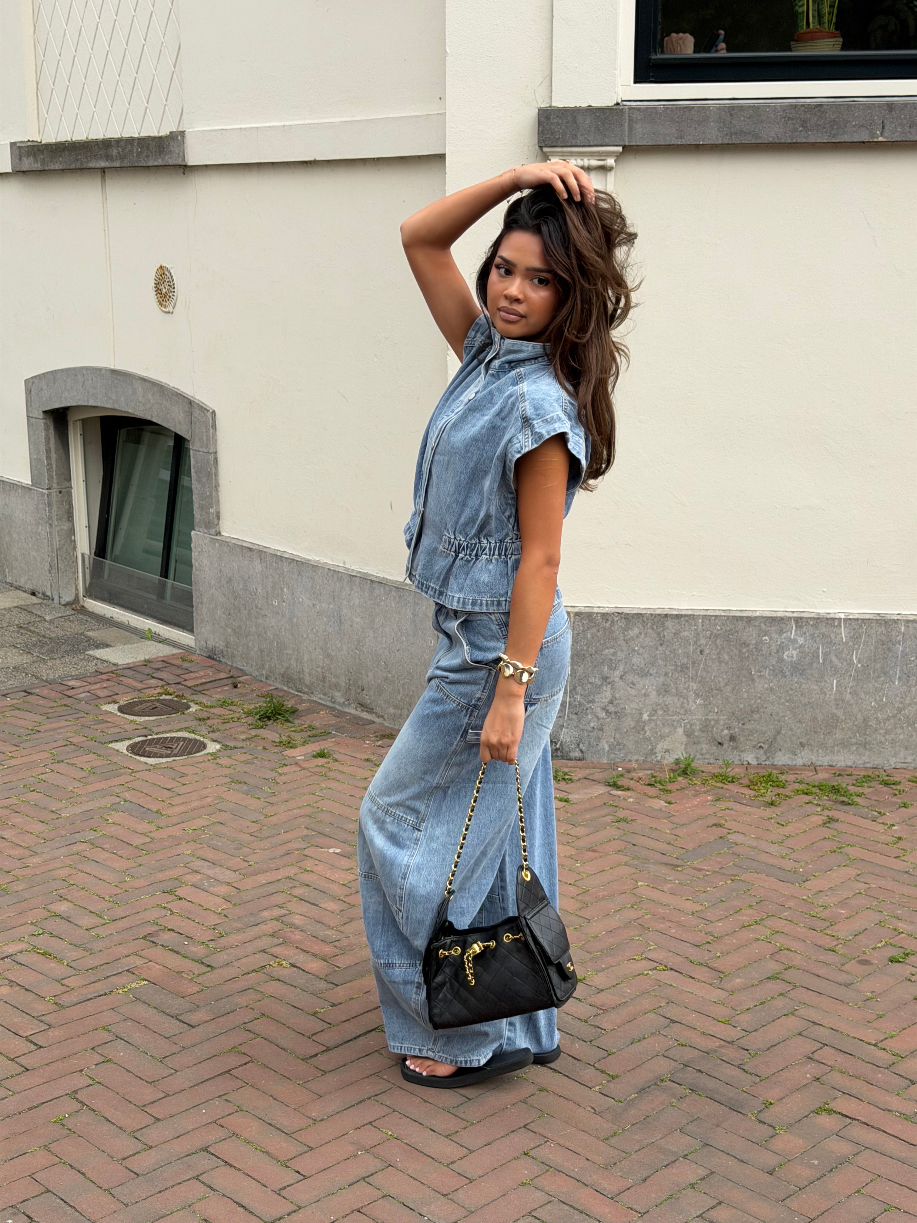 ZAAR DENIM SET LIGHT BLUE