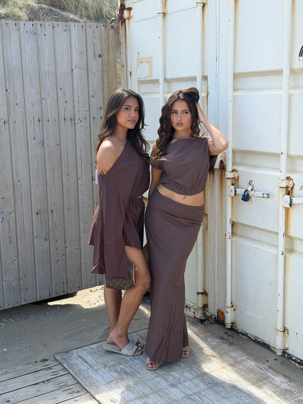 YASMIN SET BROWN