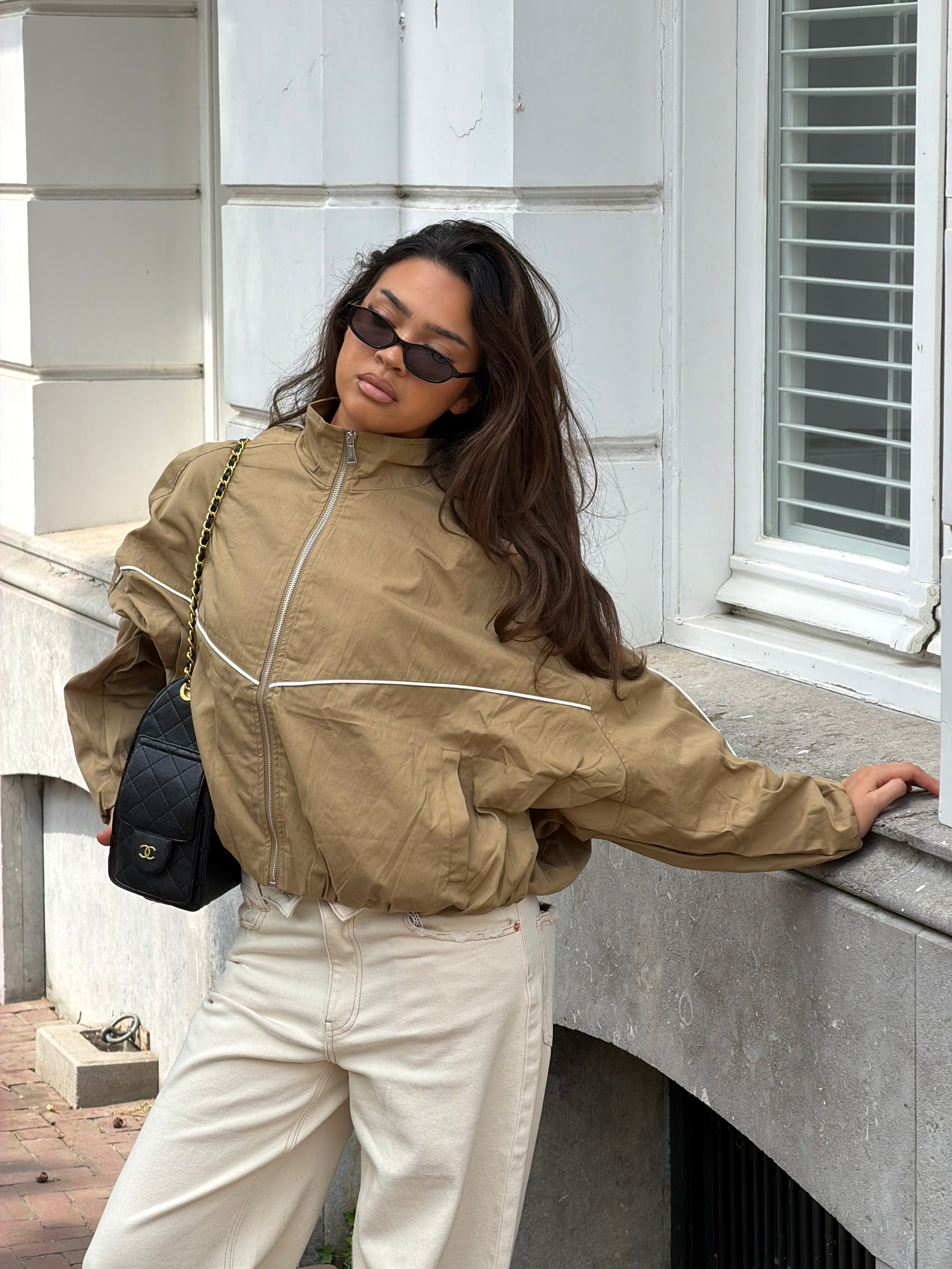 THE WINDBREAKER JACKET CAMEL