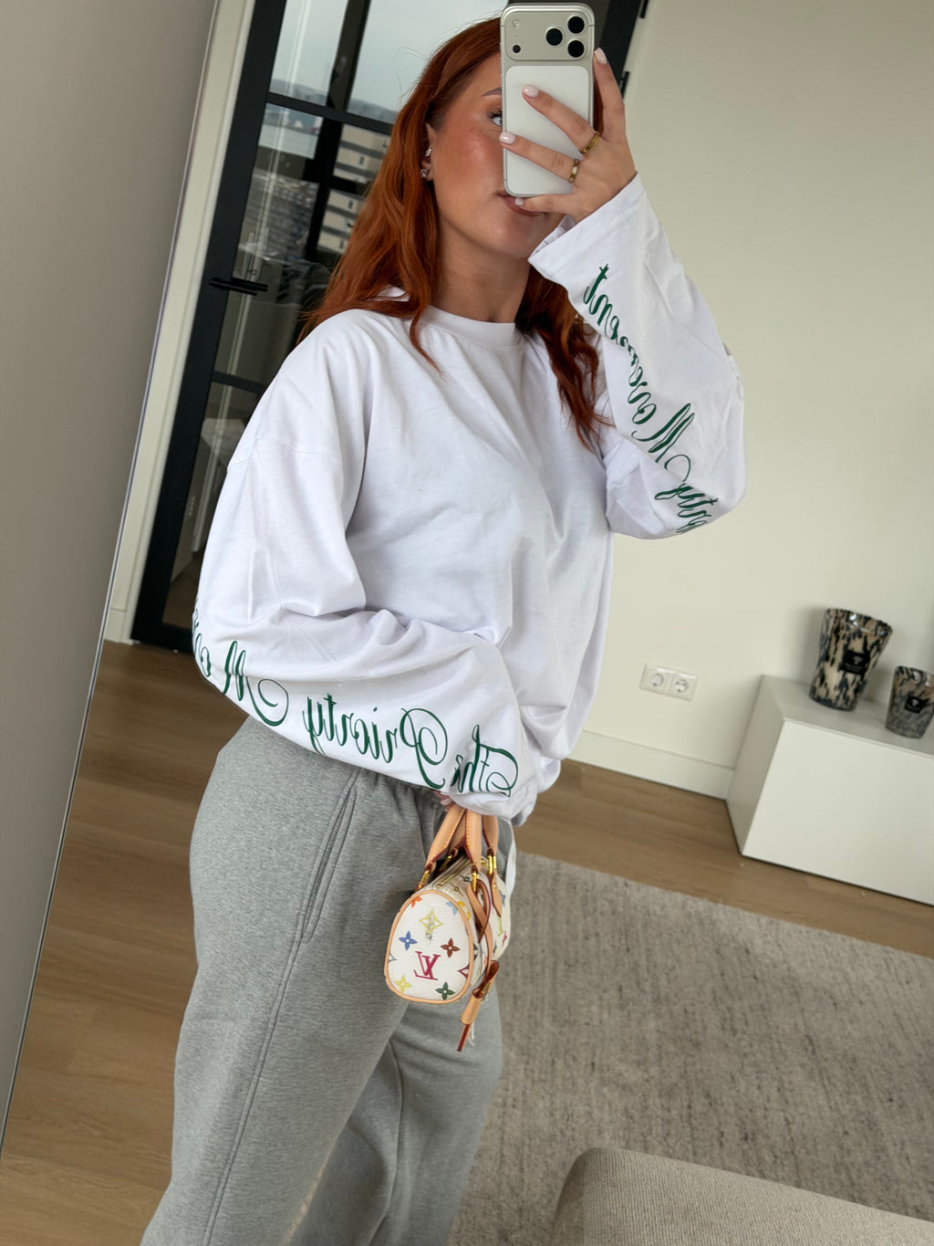 MOVEMENT LONGSLEEVE WHITE/GREEN