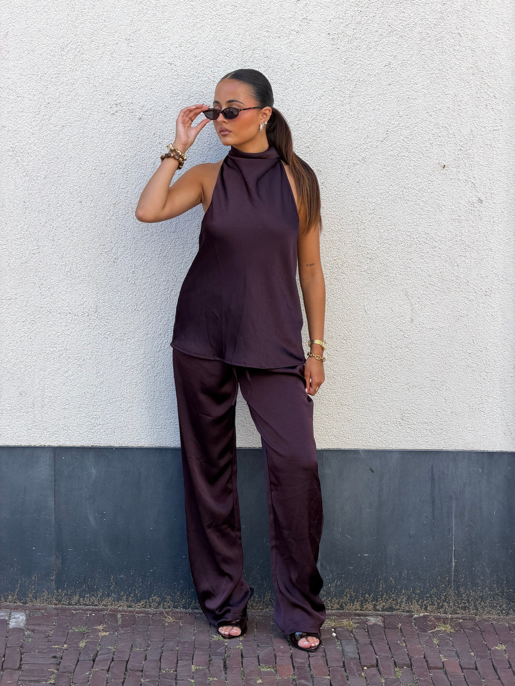 ANGELIC SET WINE RED