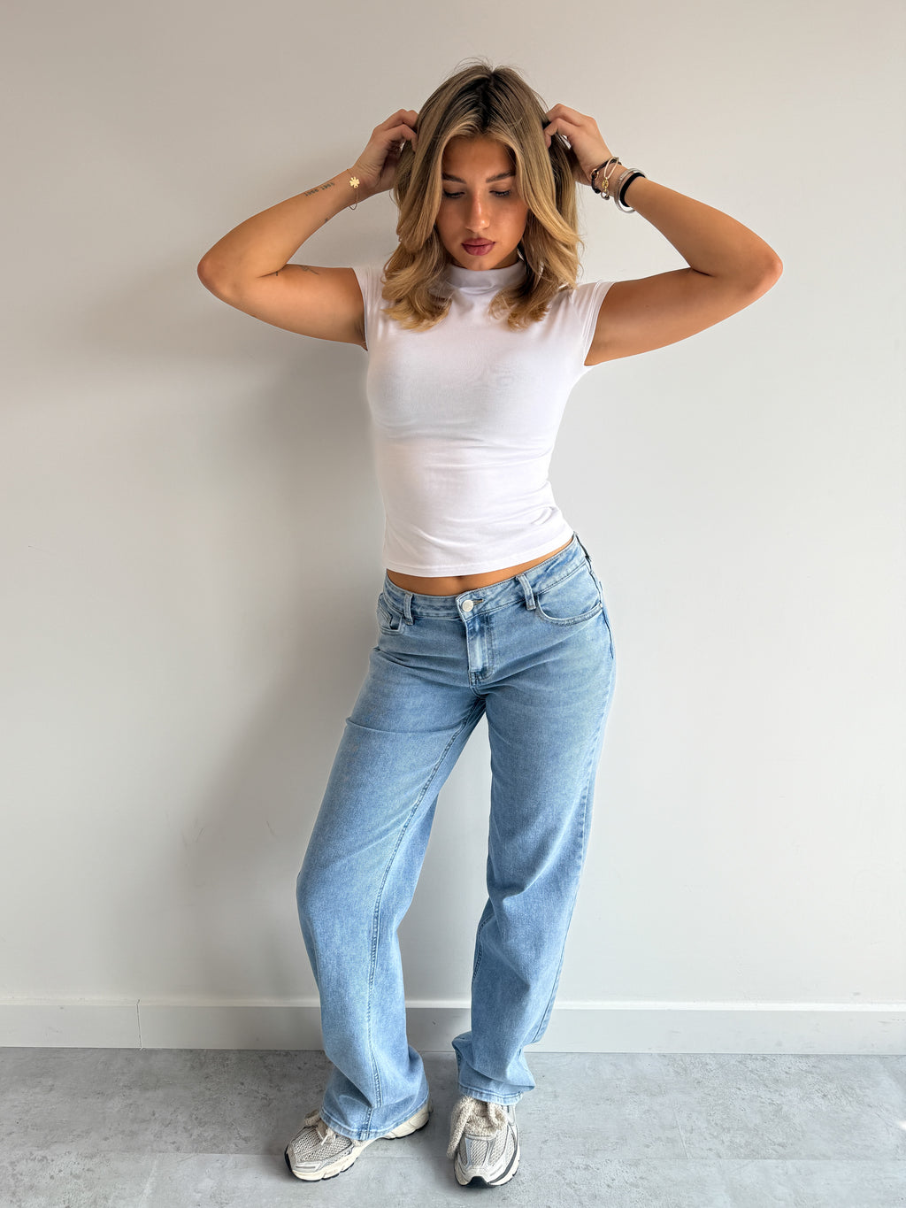 MID WAIST TALL STRETCH JEANS 3050