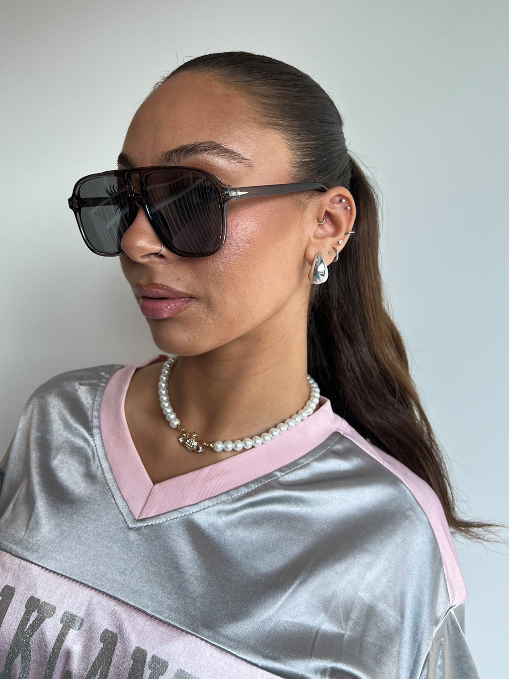 SO EXTRA AVIATOR SHADES GREY