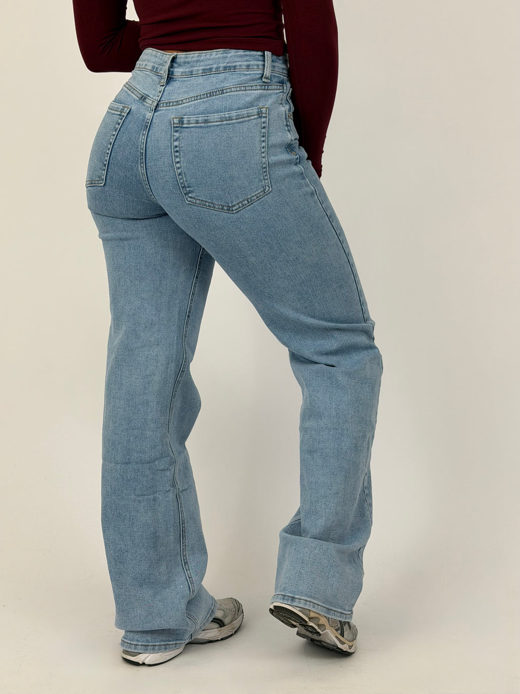 MID WAIST TALL STRETCH JEANS 3050