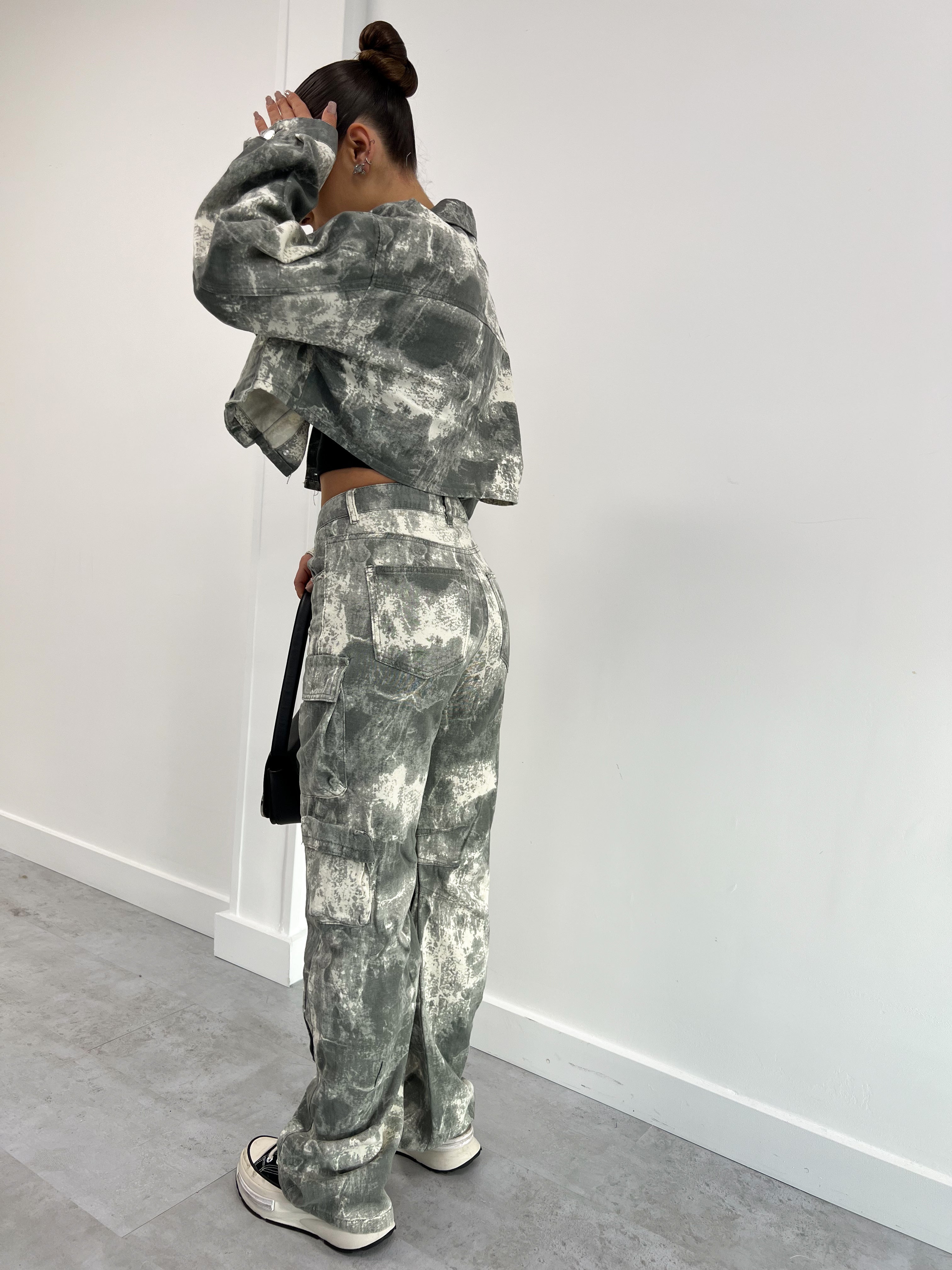ATTICO INSPIRED CAMO JACKET