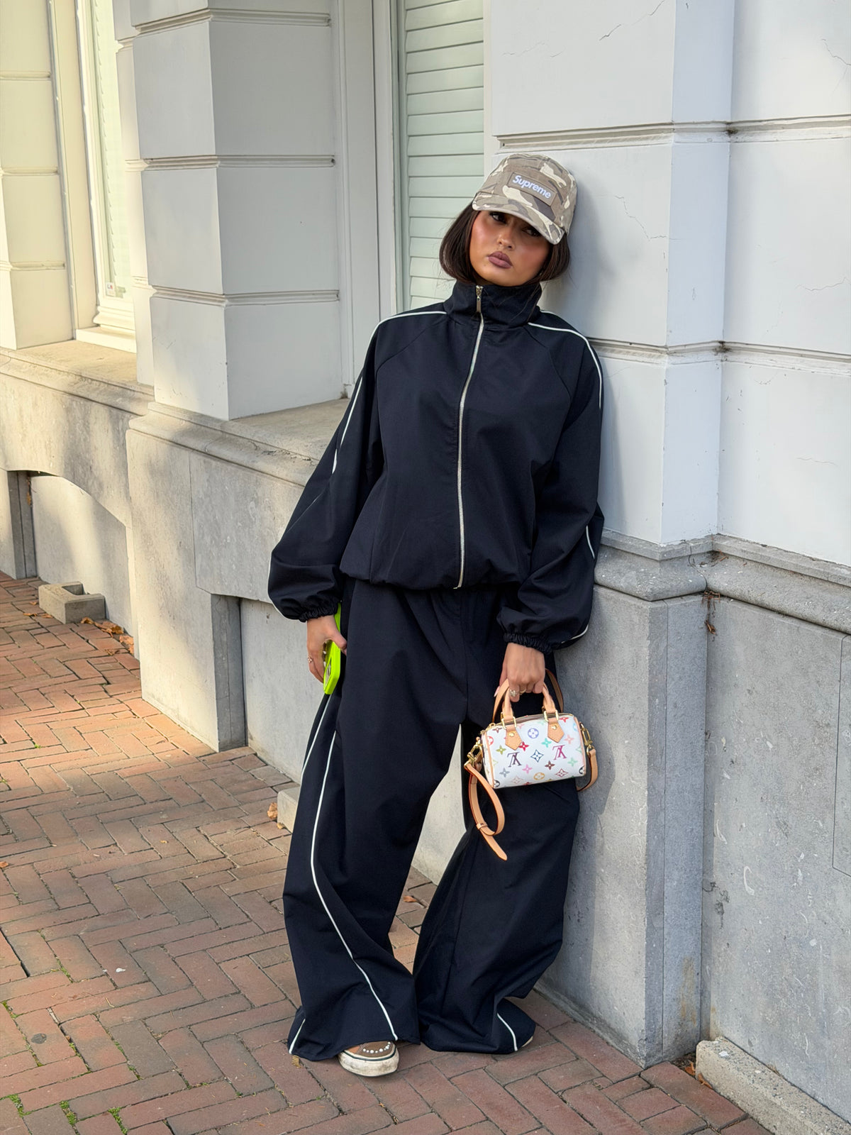 PIEN WINDBREAKER SUIT NAVY