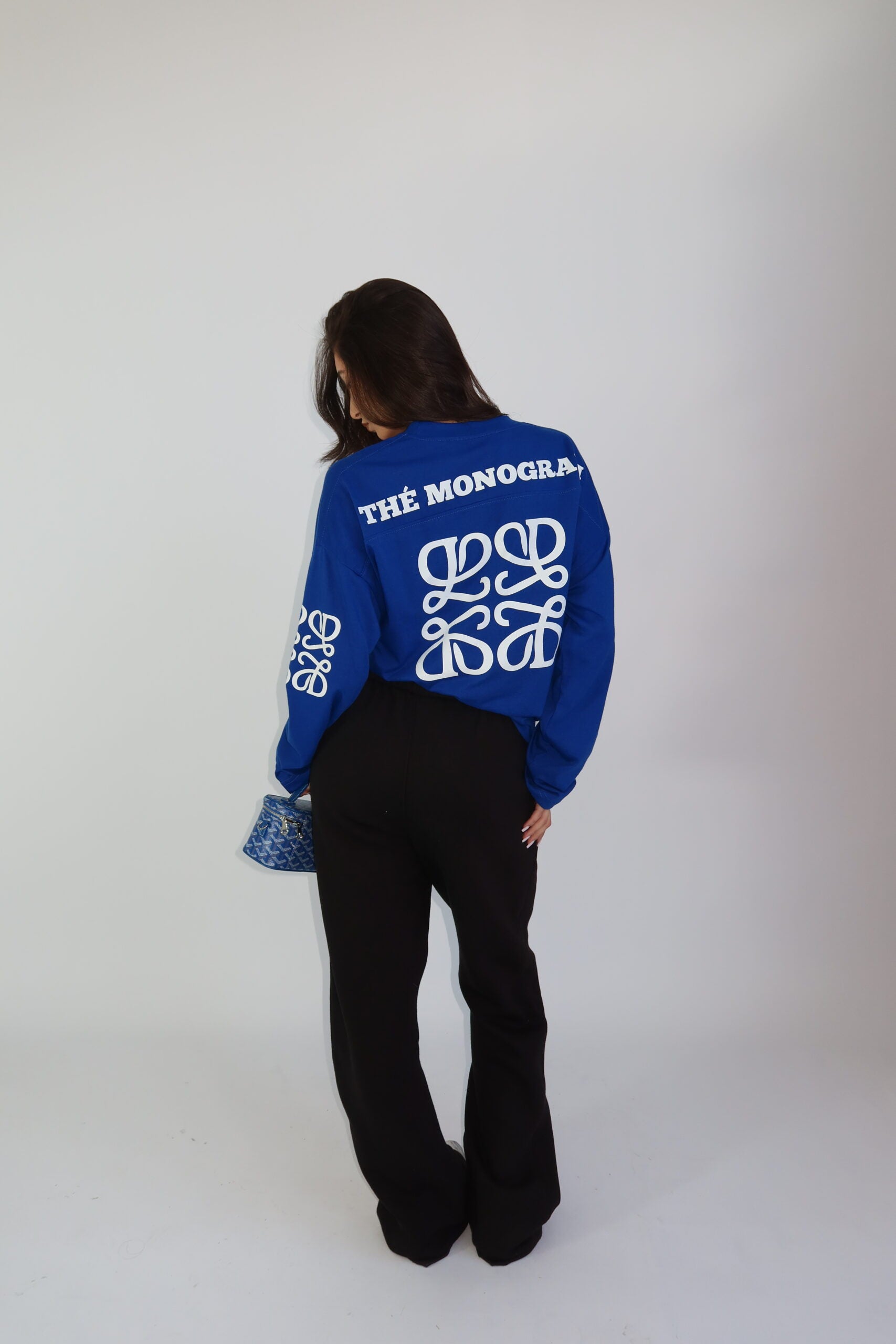MONOGRAM LONGSLEEVE COBALT