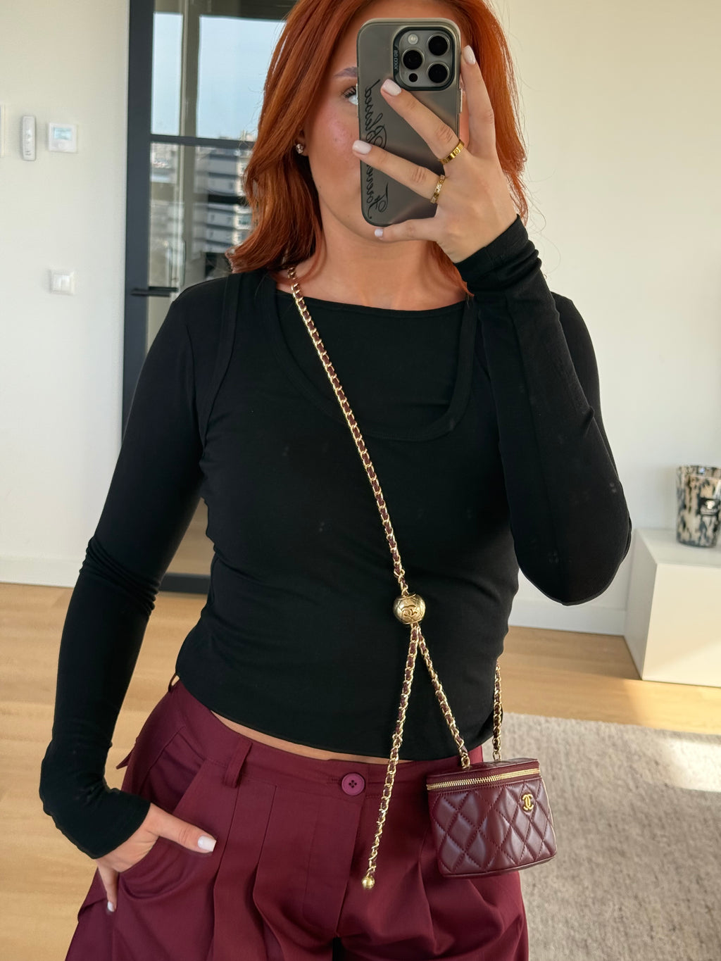 LAYERED TOP BLACK