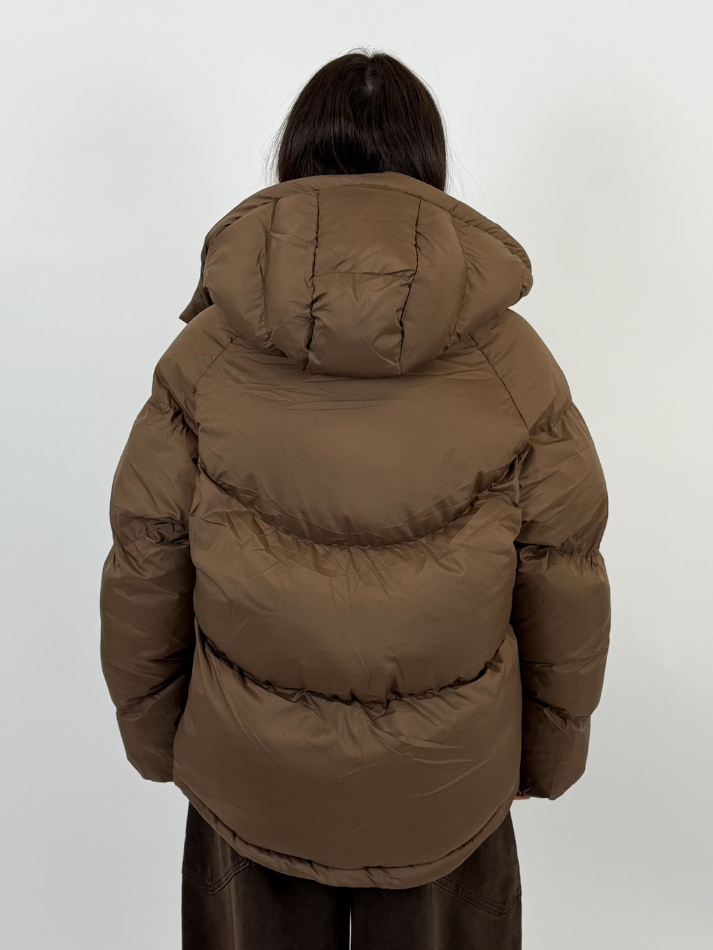 MIDI PUFFER BROWN