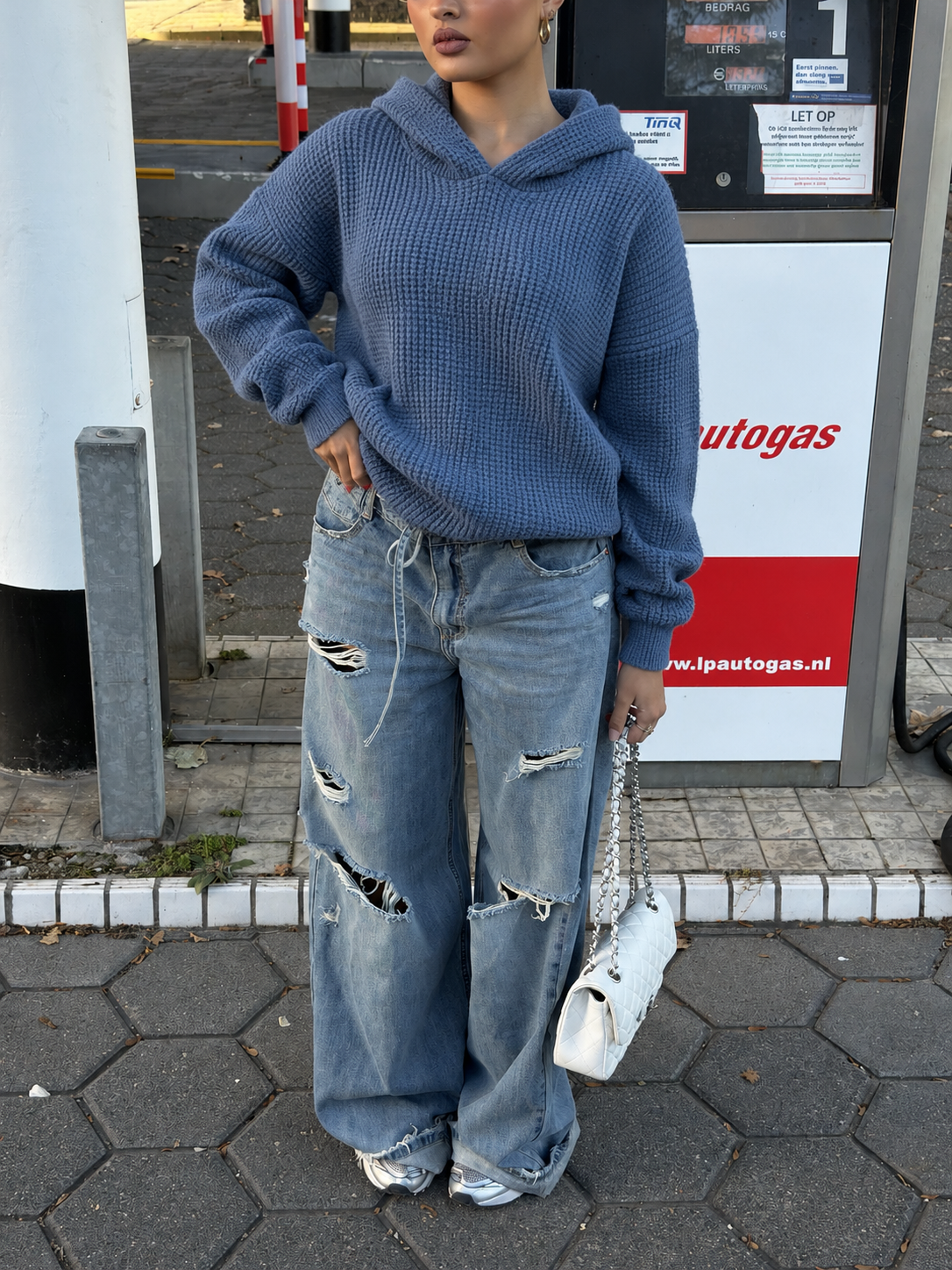 NENA HOODIE BLUE