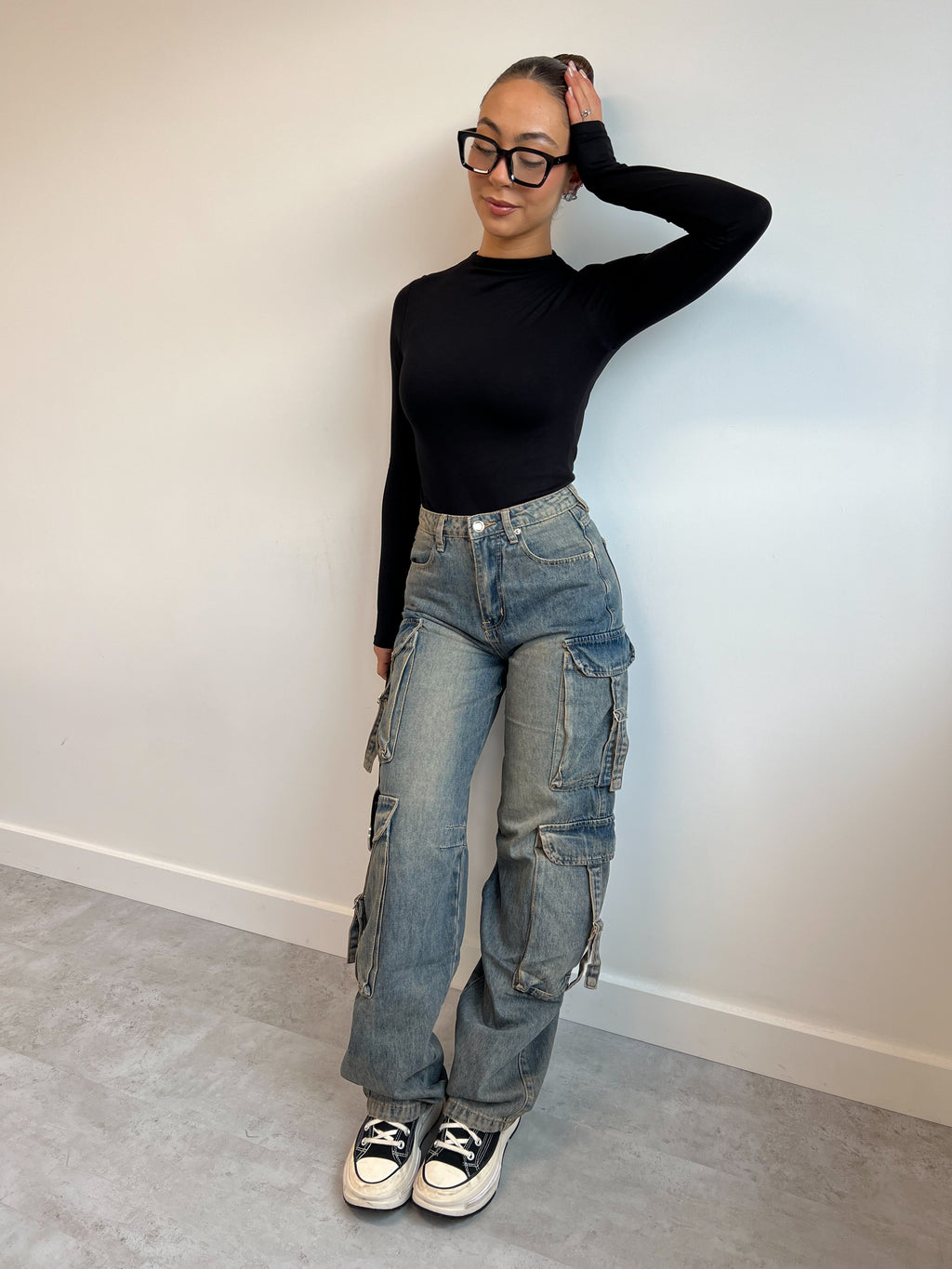 DOUBLE POCKET VINTAGE WASH CARGO