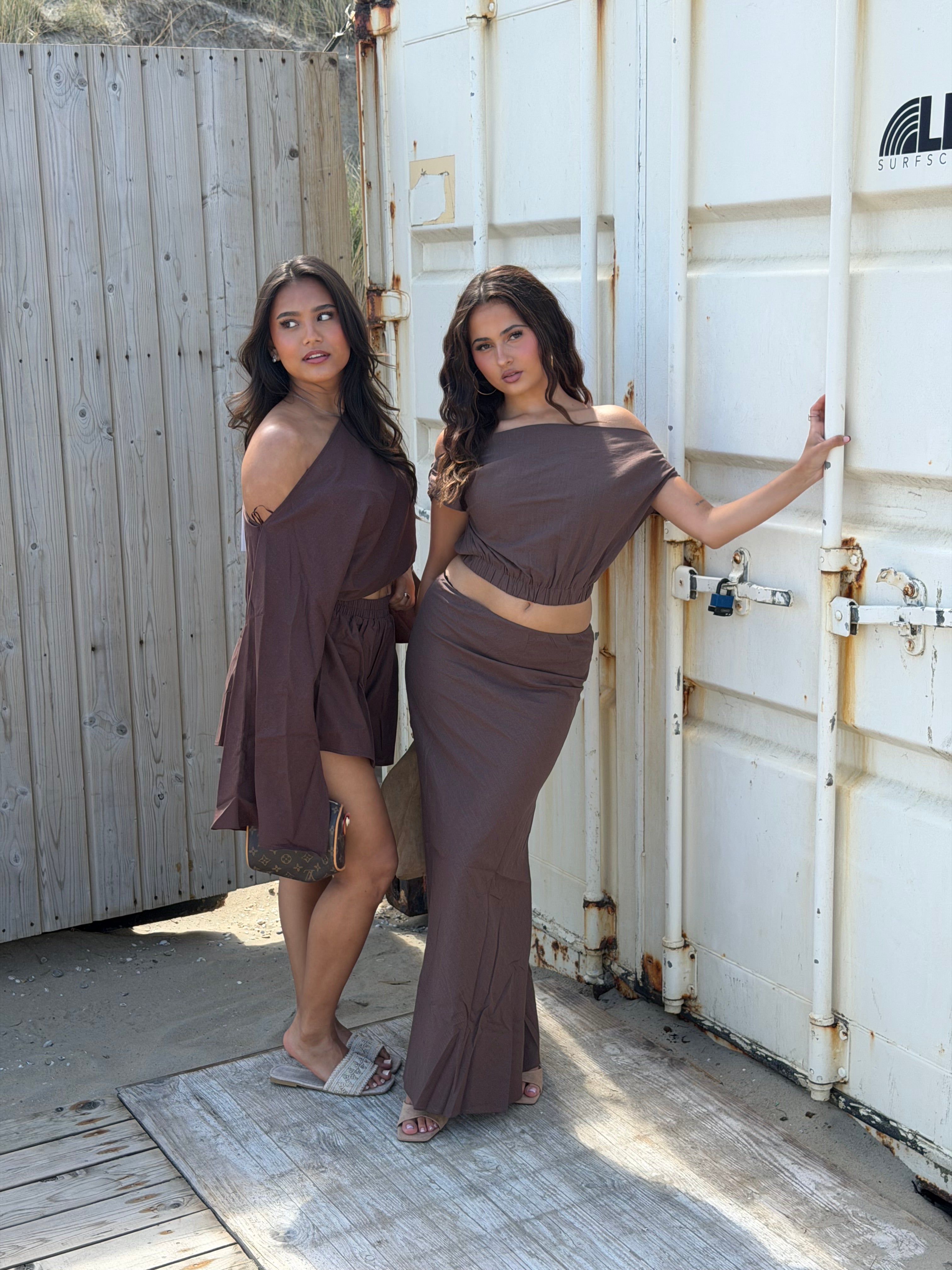 YASMIN SET BROWN