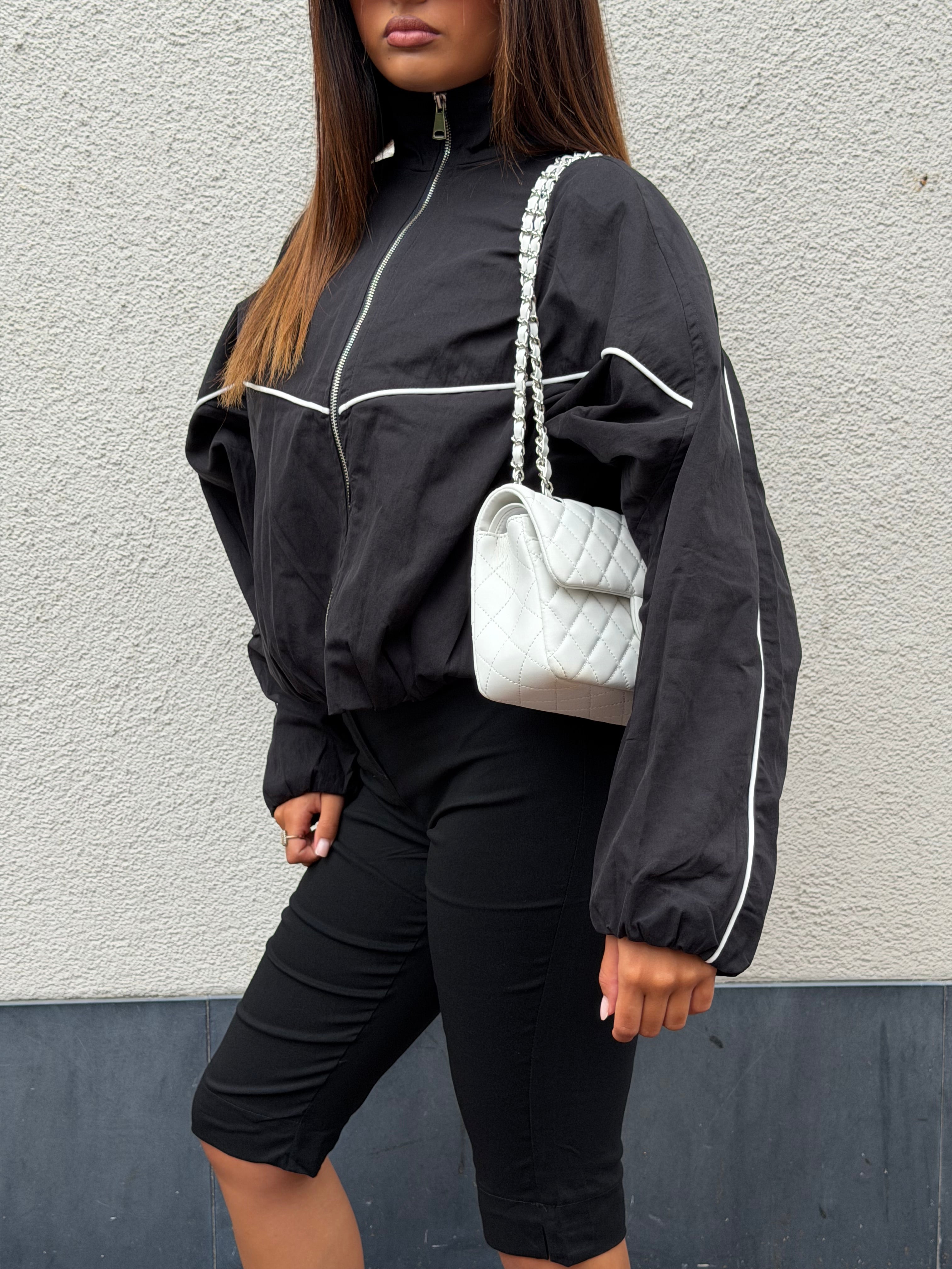 THE WINDBREAKER JACKET BLACK