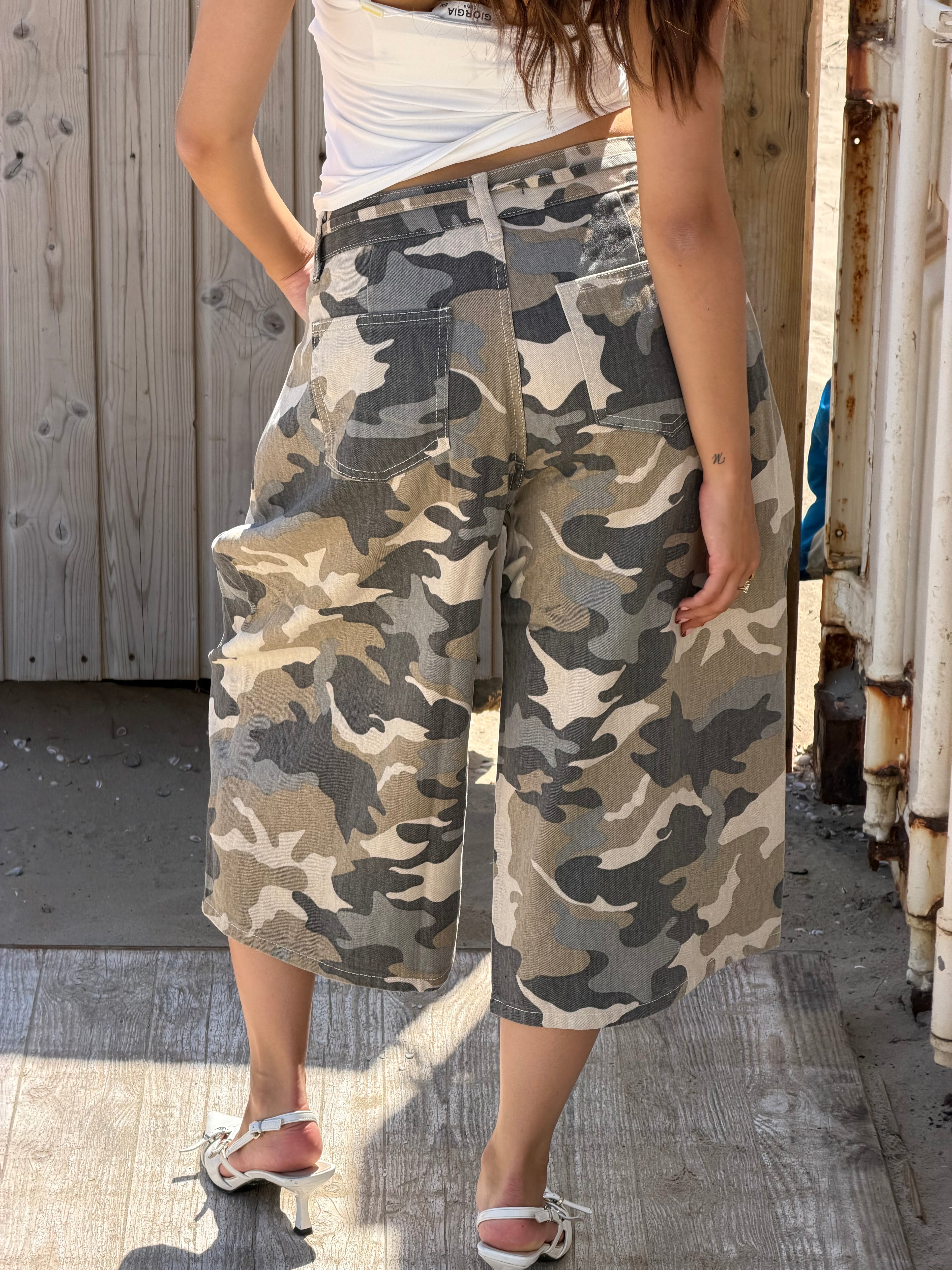BOOTY JORT CAMO