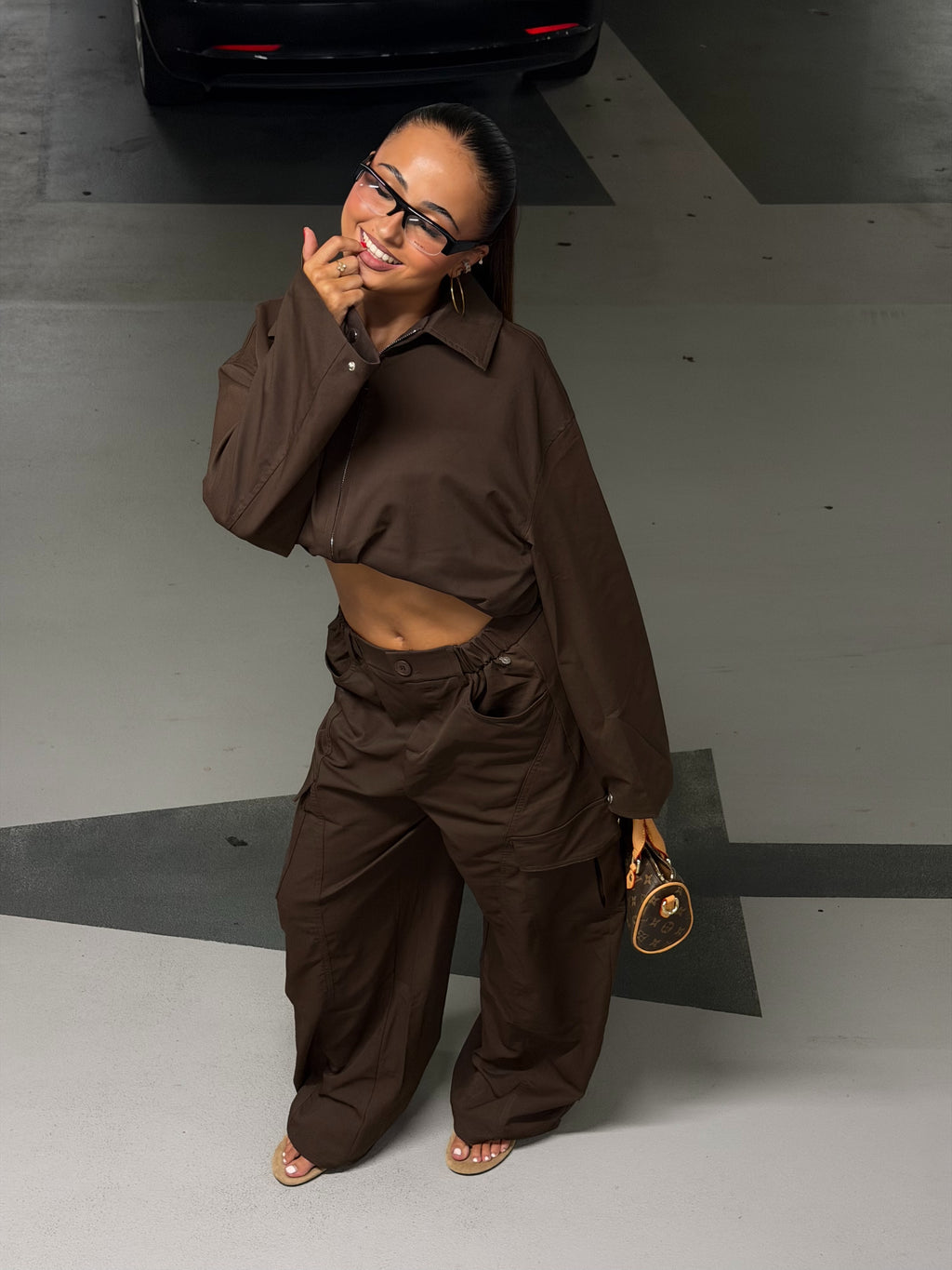 KYLIE JACKET BROWN