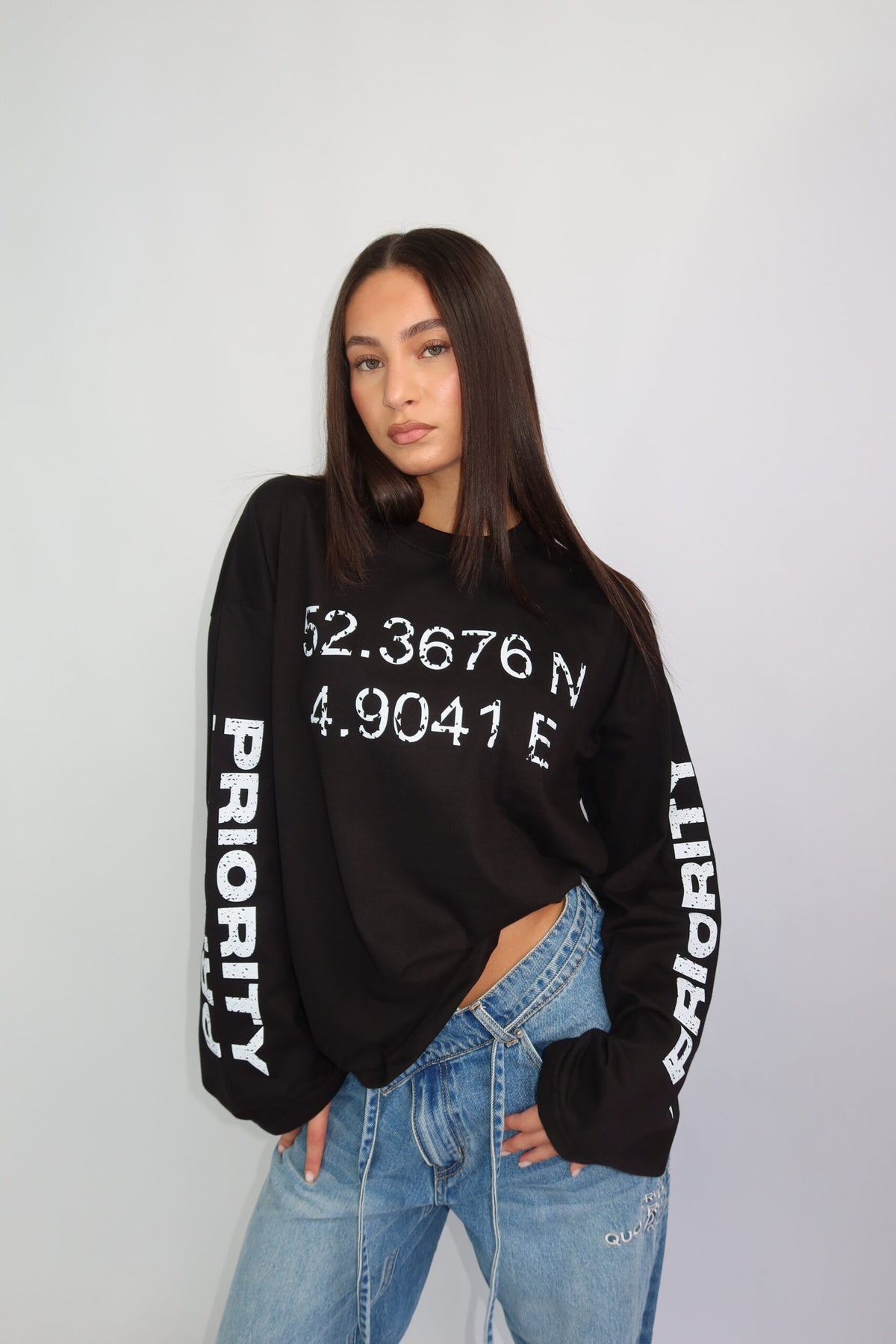 COÖRDINATES LONGSLEEVE BLACK