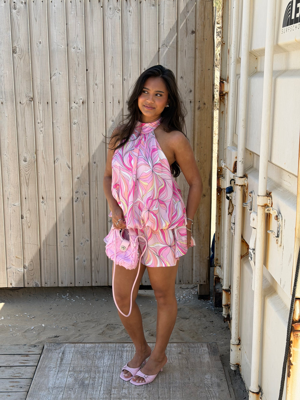 MUCCI PLAYSUIT PINK