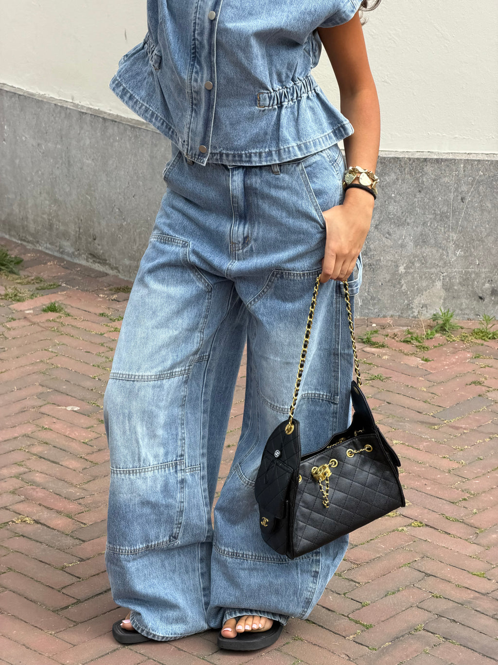 ZAAR DENIM SET LIGHT BLUE