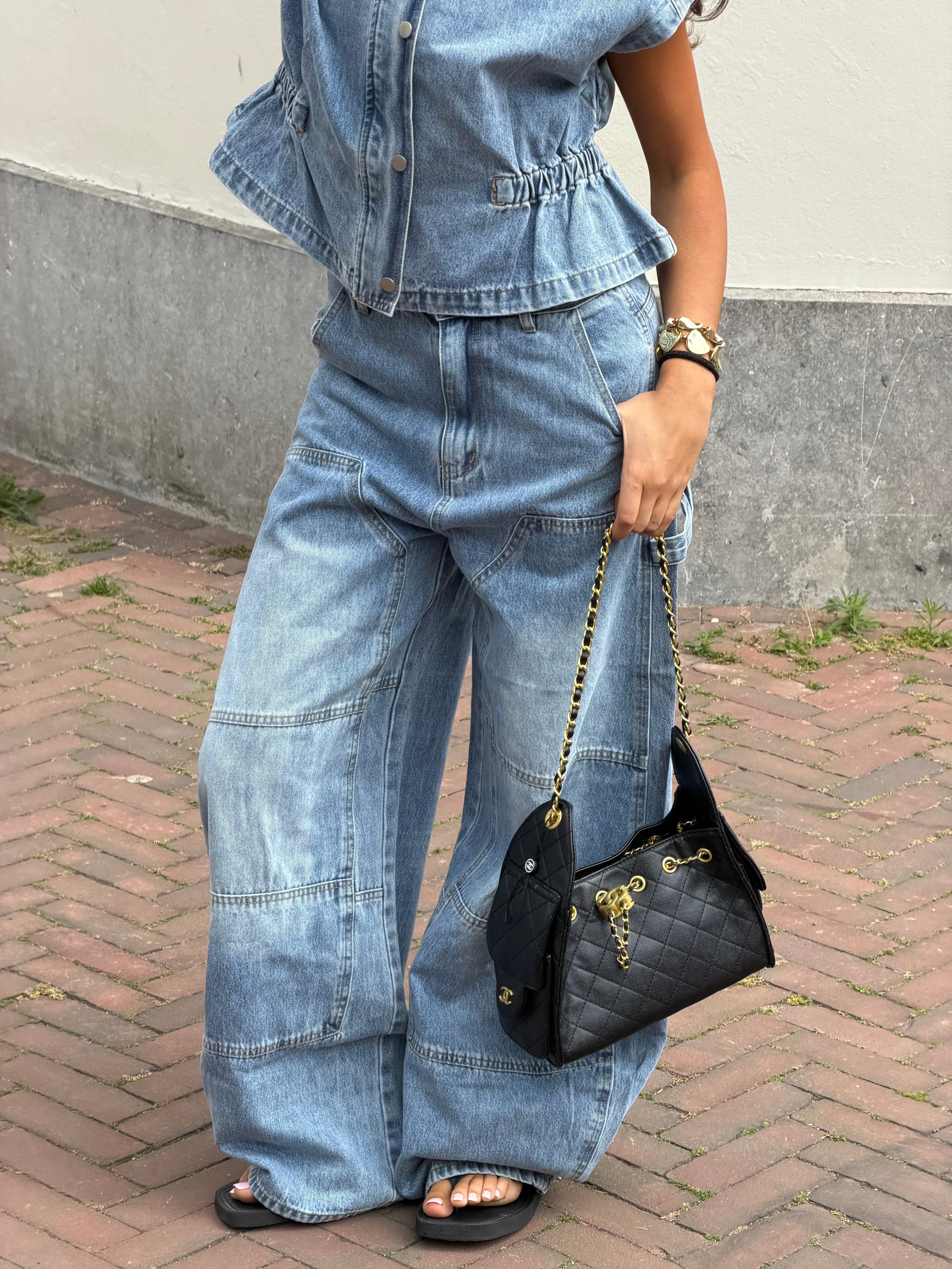 ZAAR DENIM SET LIGHT BLUE