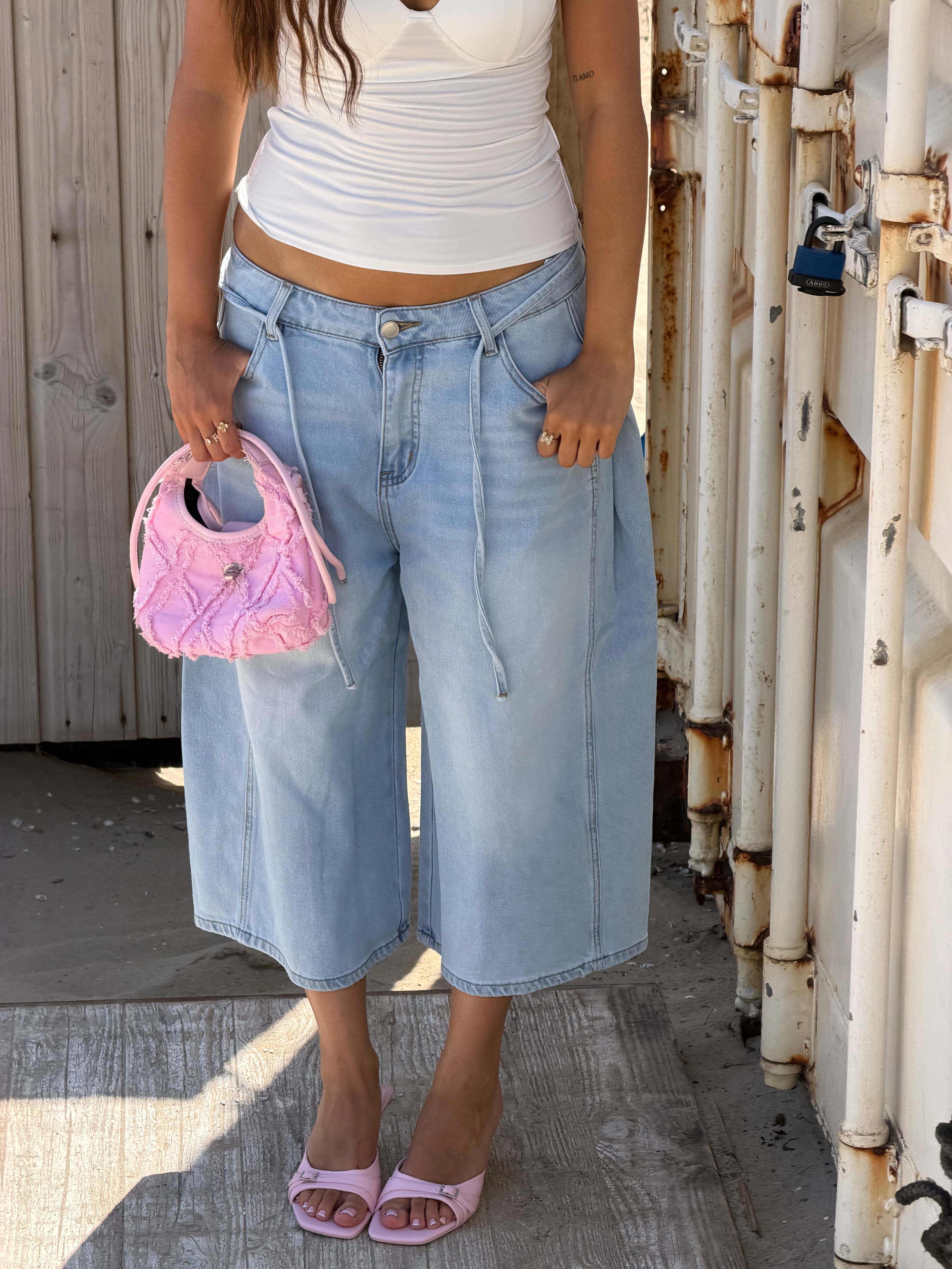 BOOTY JORT DENIM