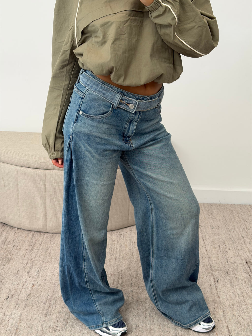 ZAAR JEANS MID DENIM