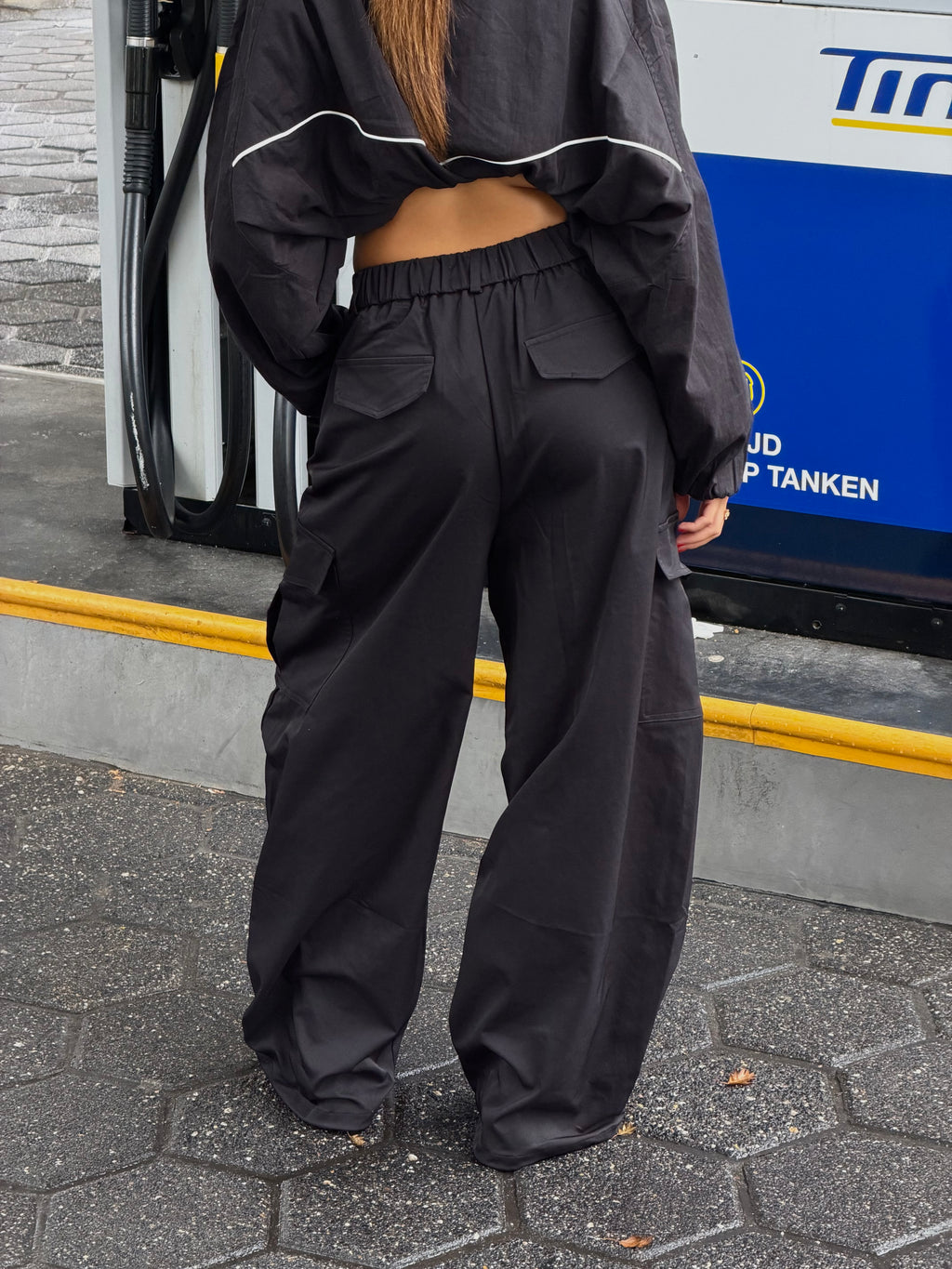 KYLIE CARGO PANTALON BLACK