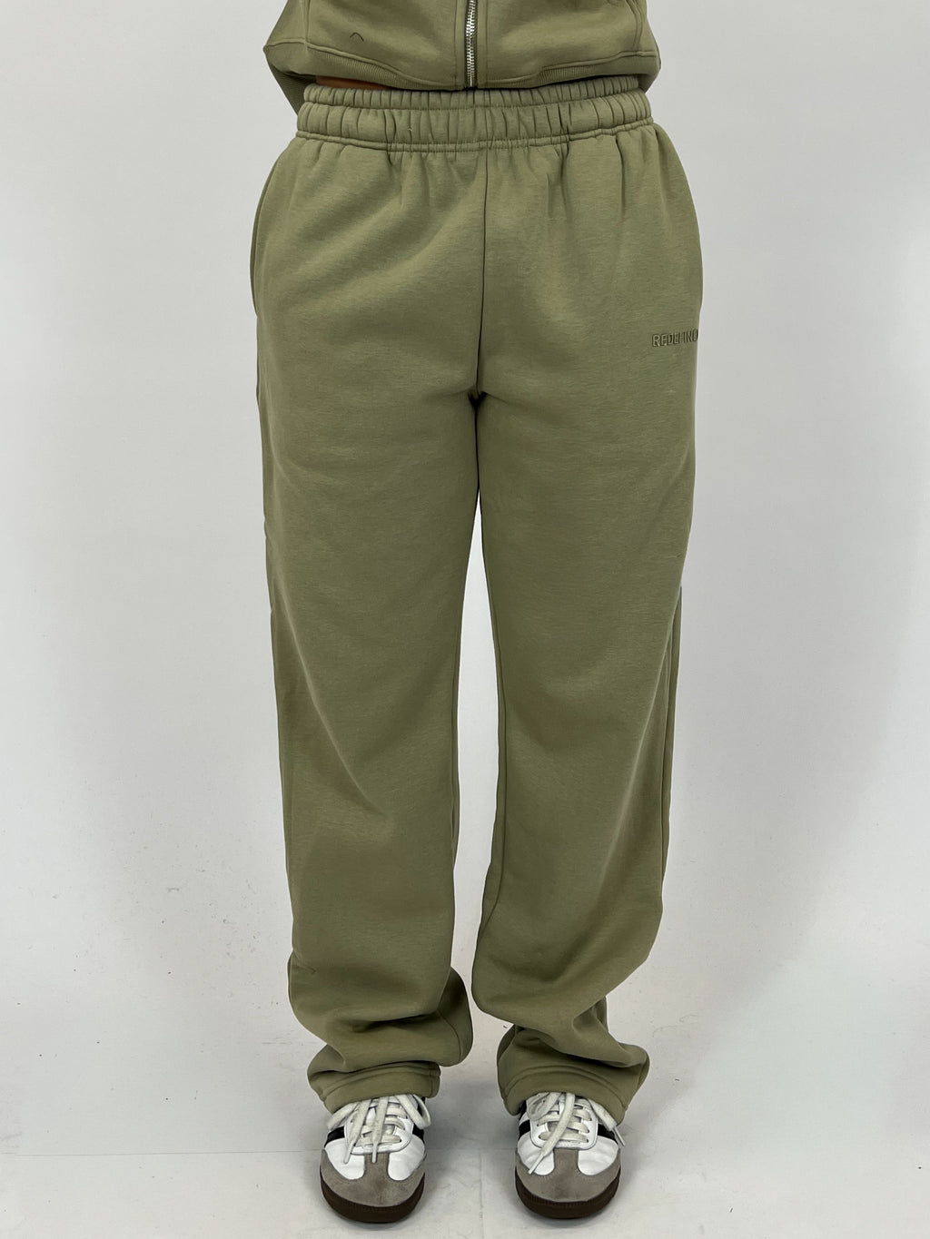 REDEFINED WIDE LEG JOGGER SAGE