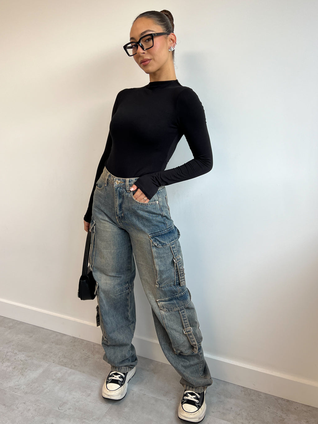 DOUBLE POCKET VINTAGE WASH CARGO