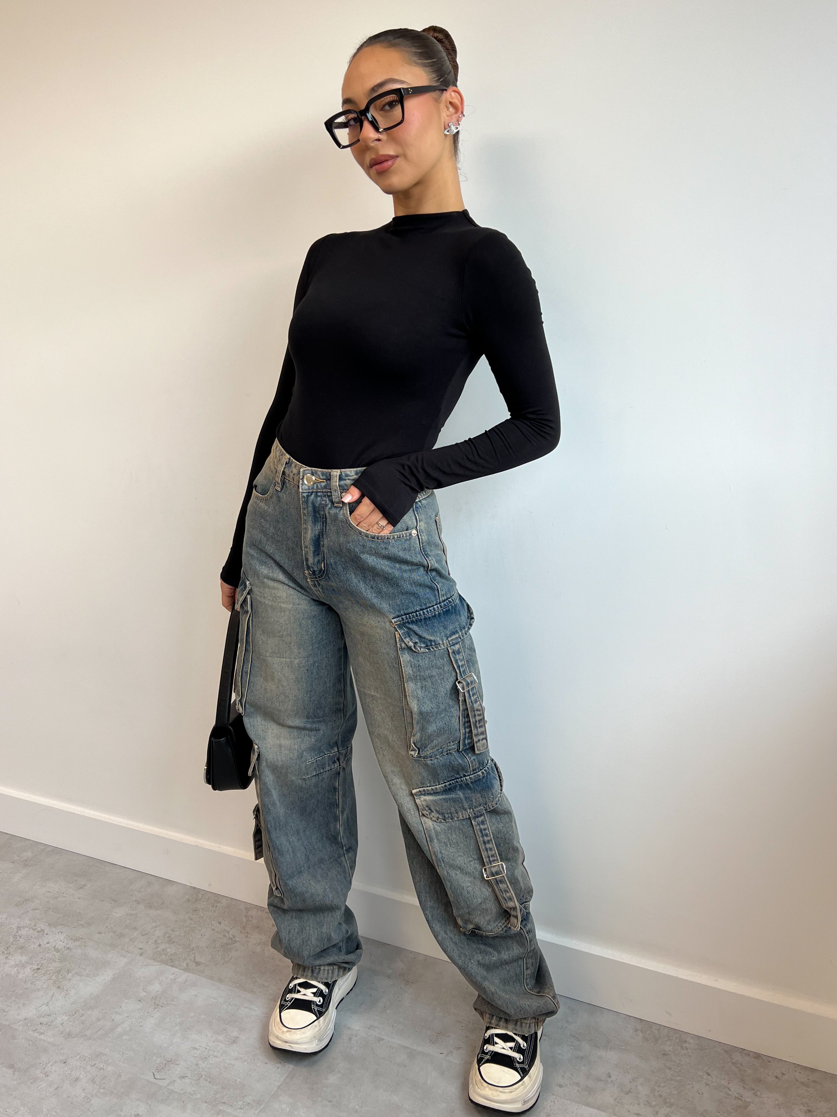 DOUBLE POCKET VINTAGE WASH CARGO