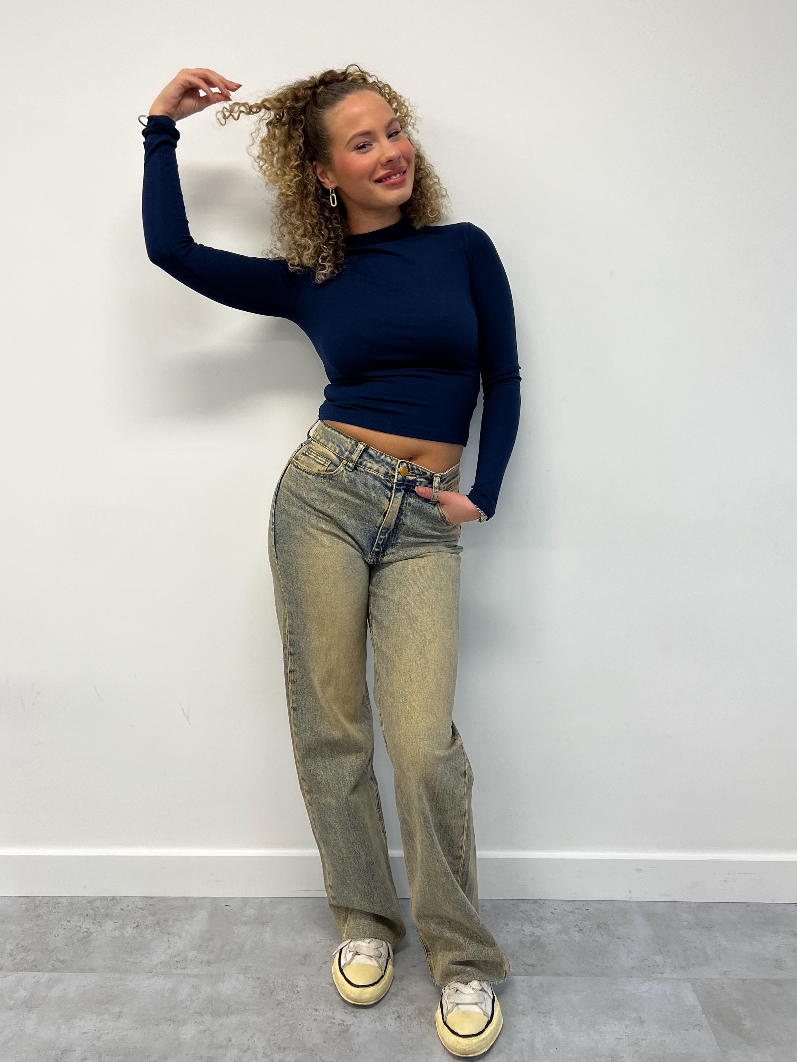 3636 BLUE TALL STRETCH JEANS VINTAGE