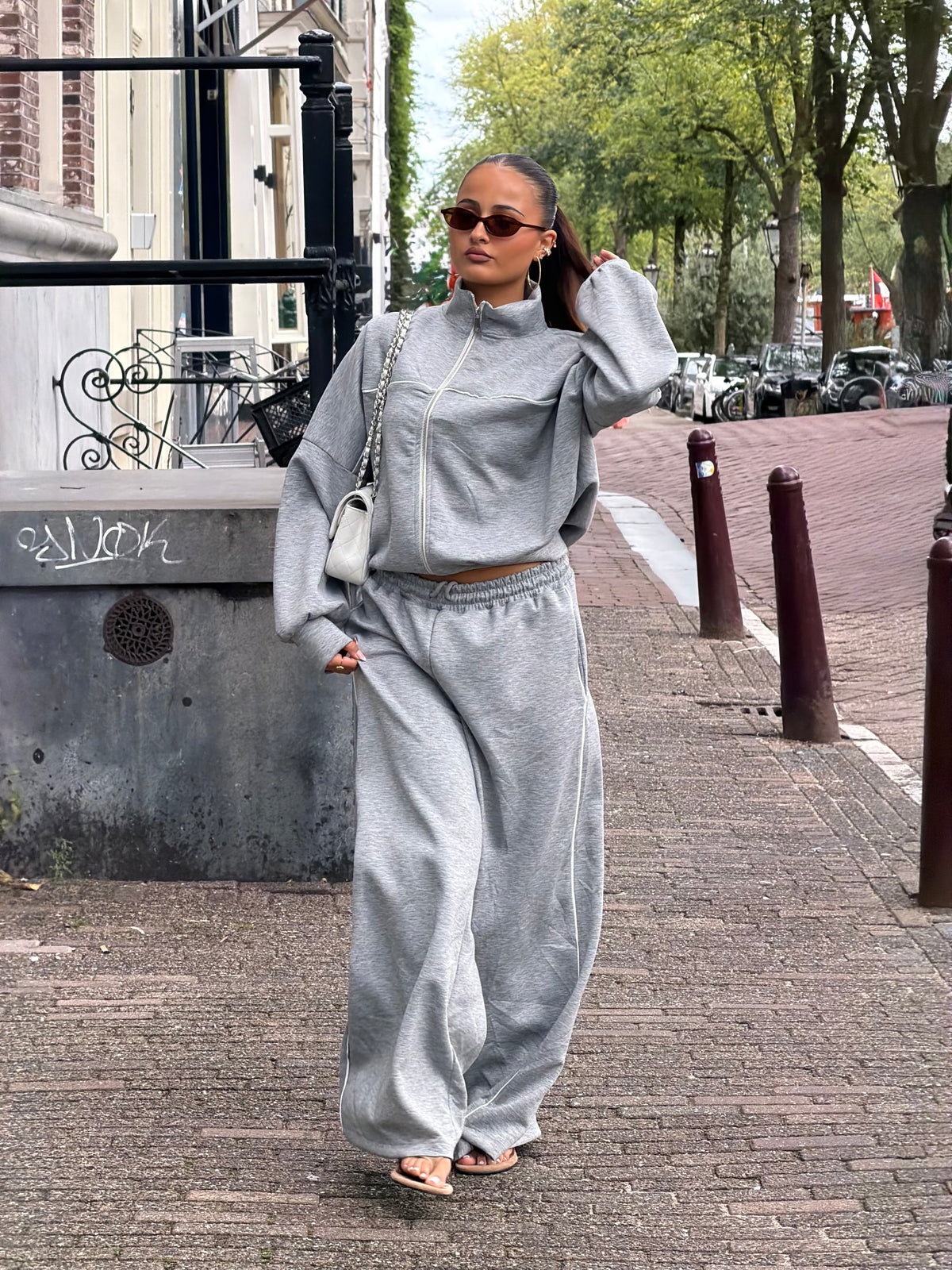 MILA JOGGER SET GREY