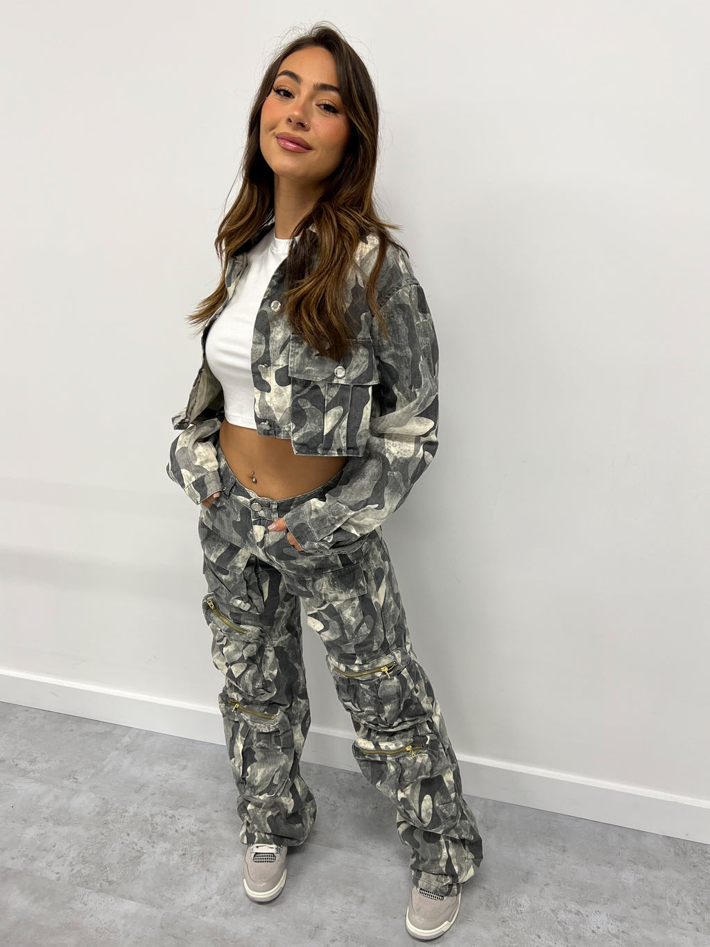 ATTICO INSPIRED NEW PRINT CARGO