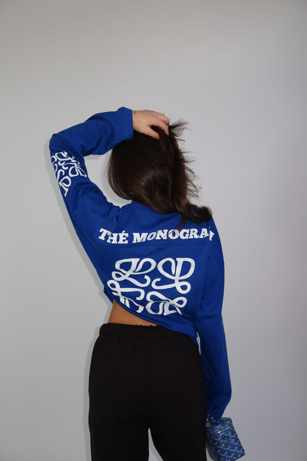 MONOGRAM LONGSLEEVE COBALT