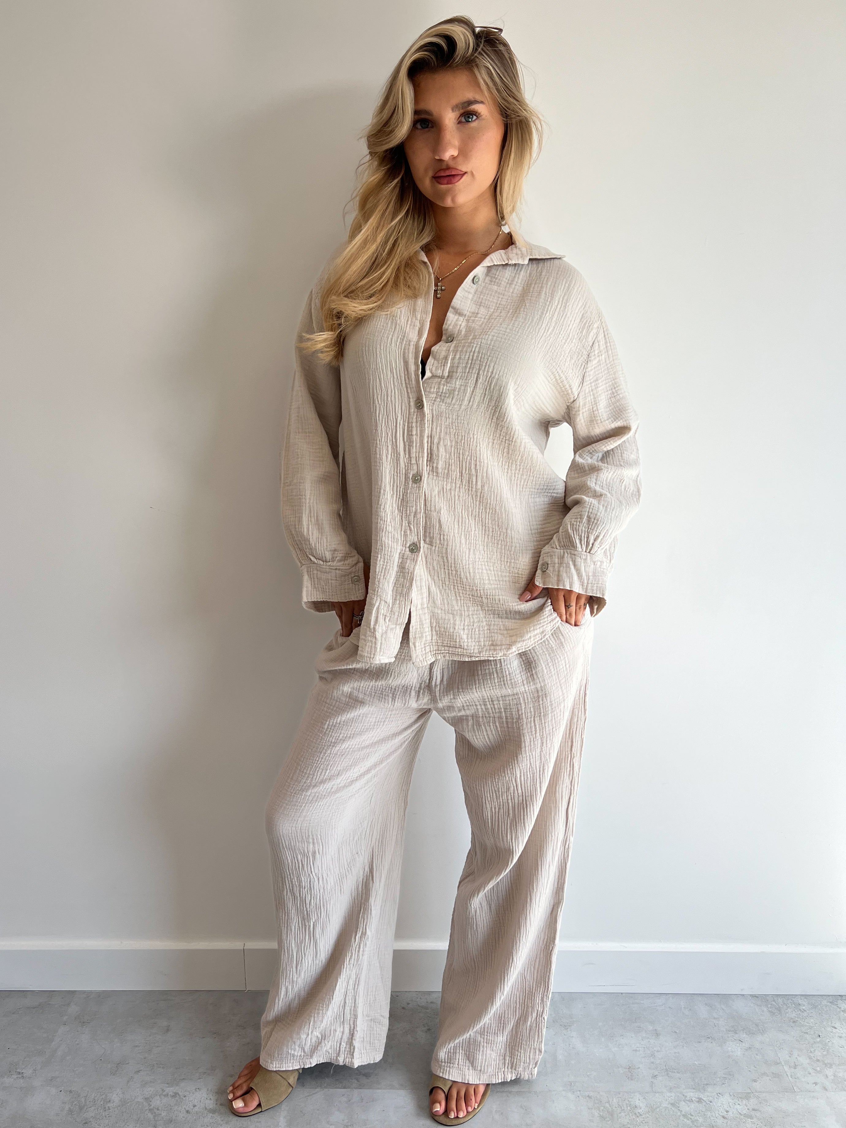 MUSTHAVE LINEN SET BEIGE