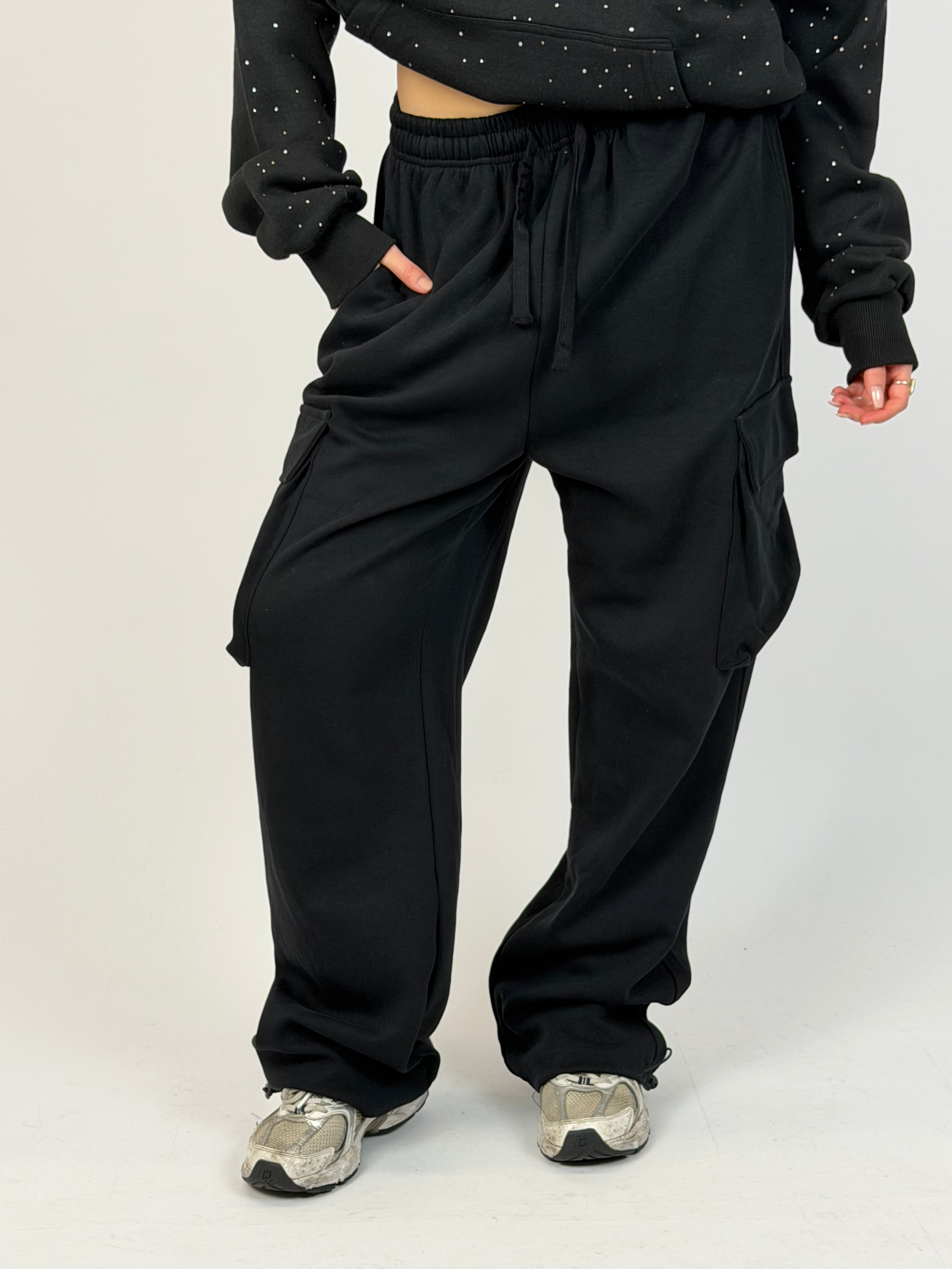 CARGO JOGGER SCHWARZ