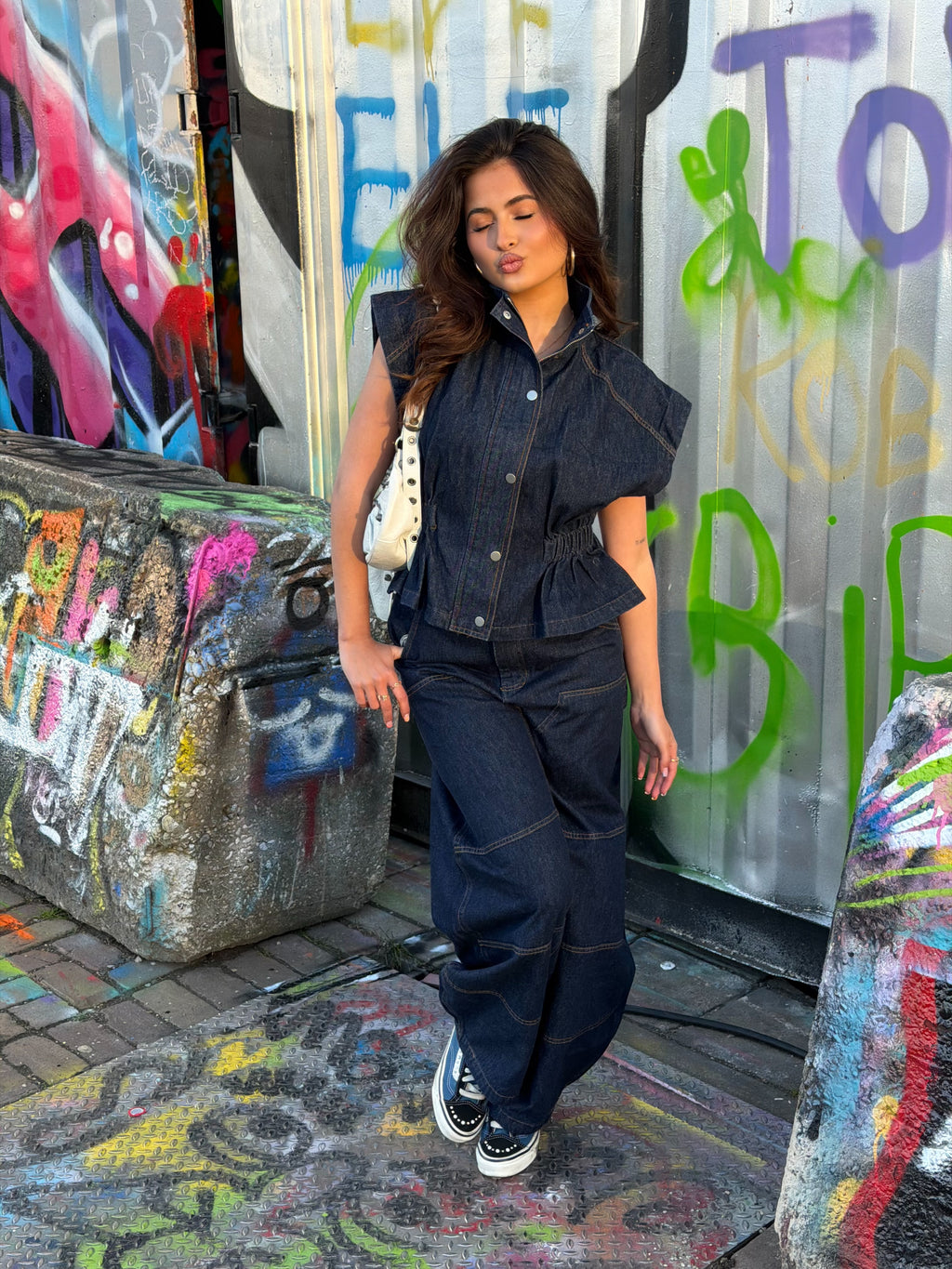 ZAAR DENIM SET DARK BLUE