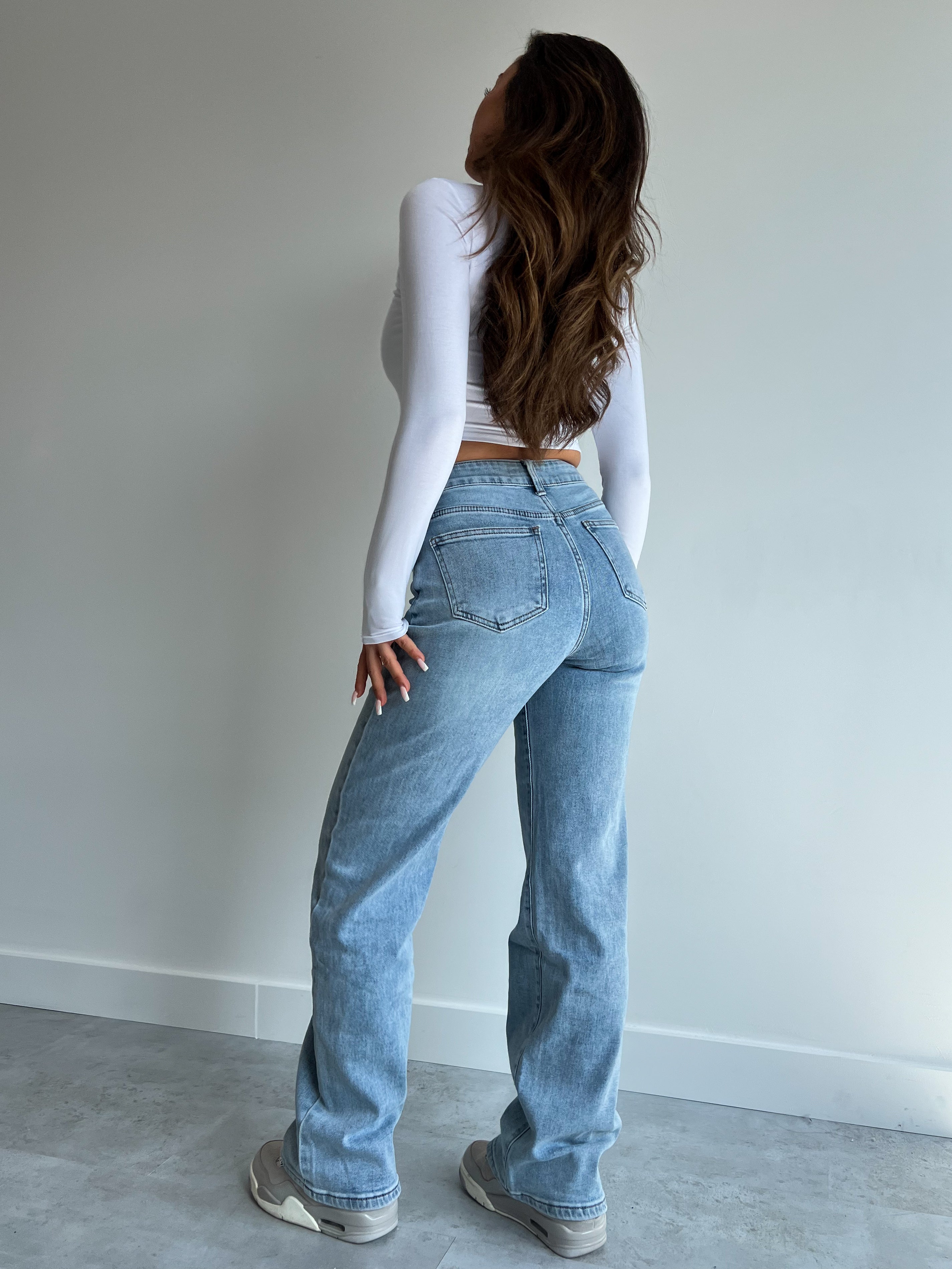 BLUE STRETCH STRAIGHT LEG 5289