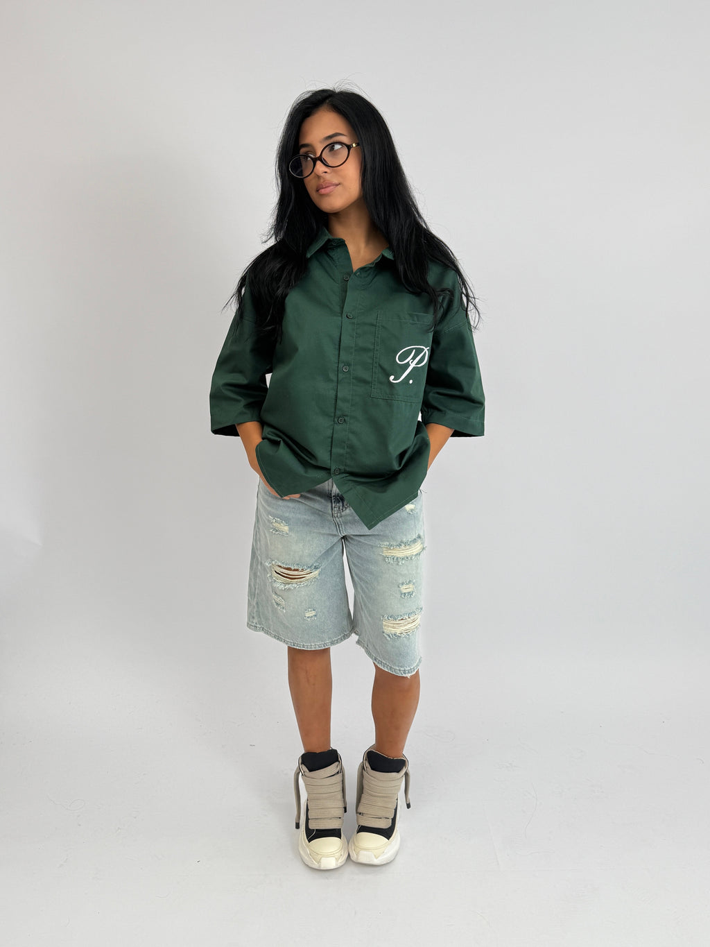 RIPPED DISTRESSED JORT