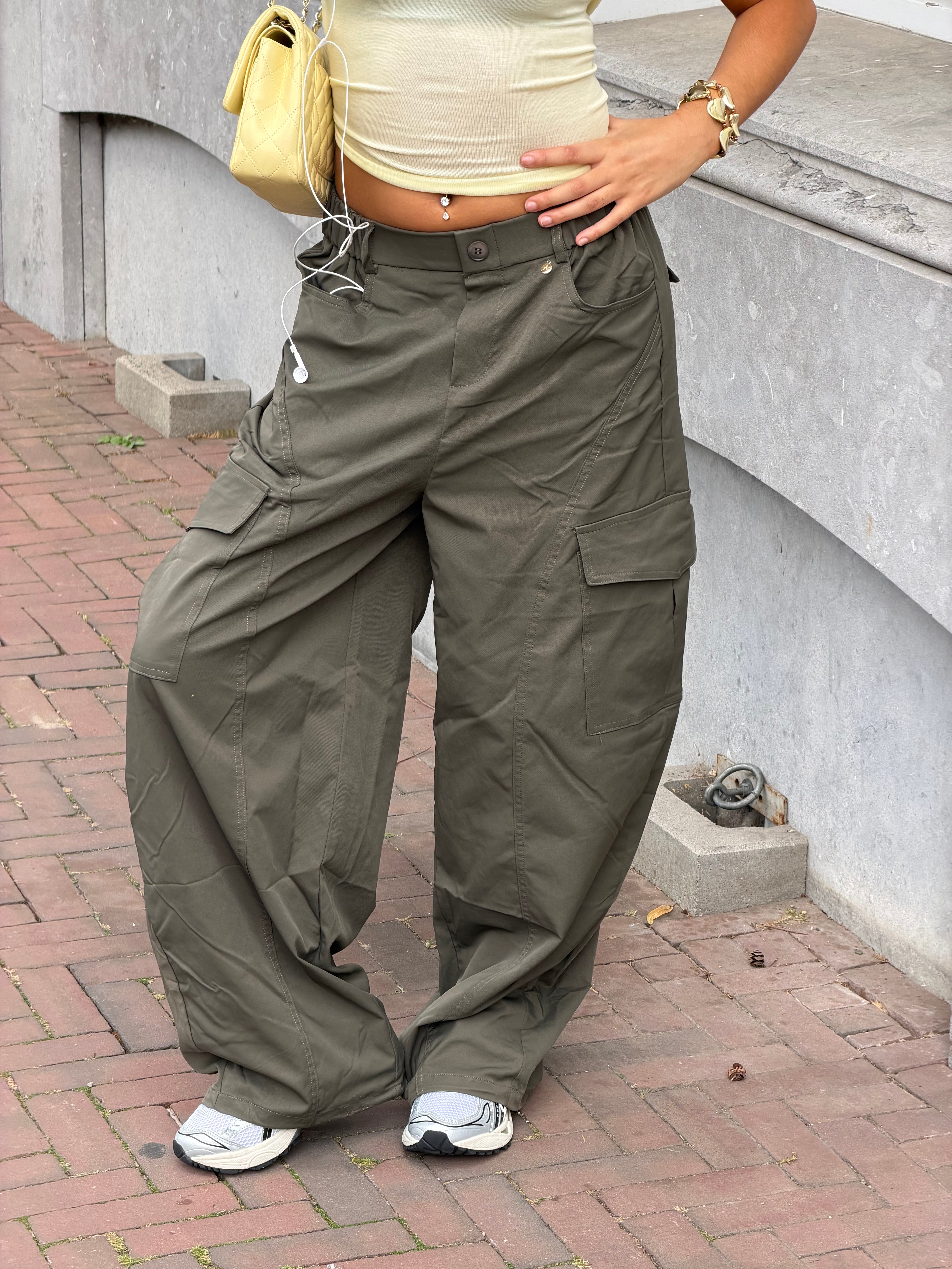 PREMIUM CARGO PANTALON KHAKI
