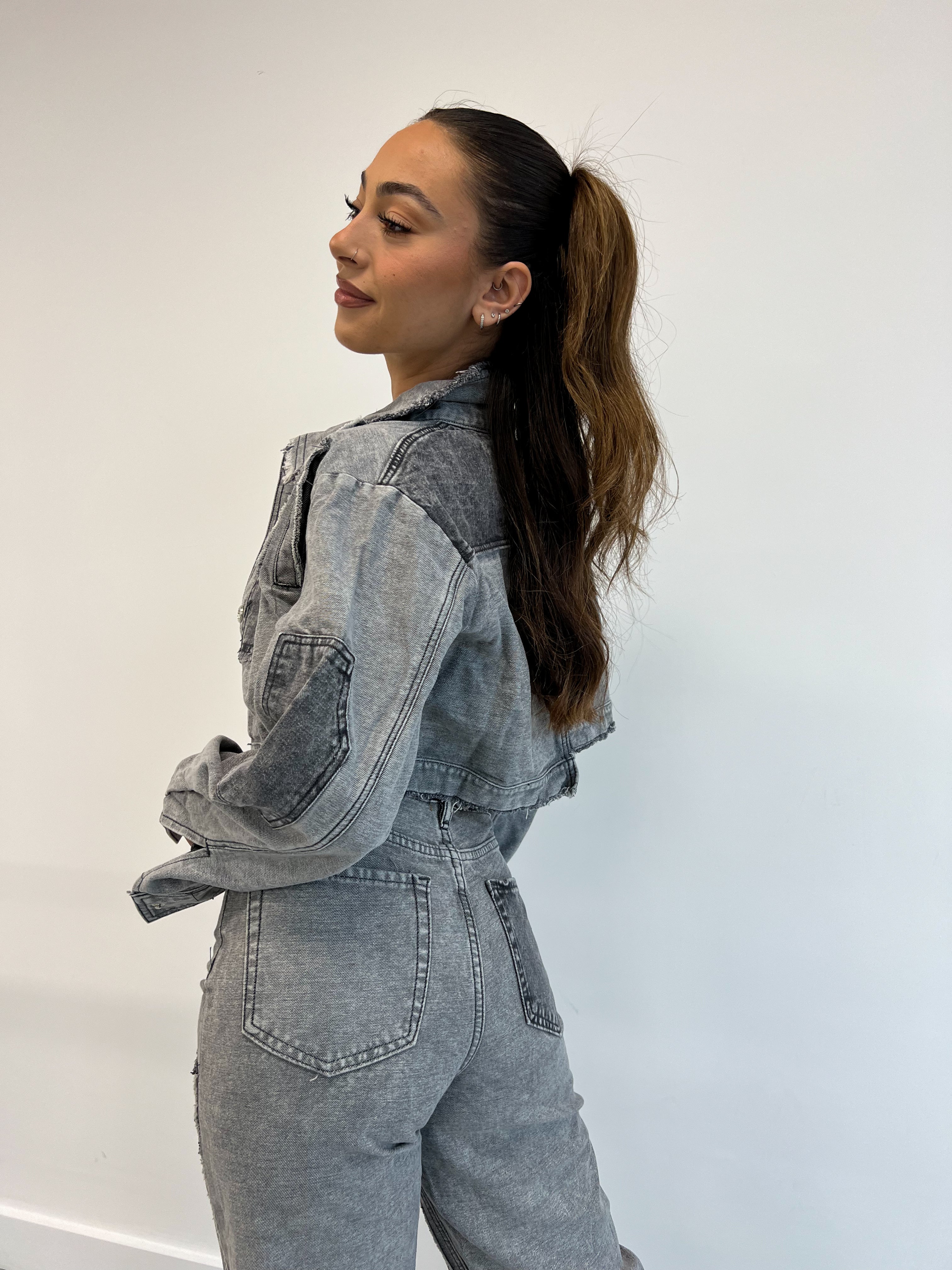 GREY CARPENTER JACKET