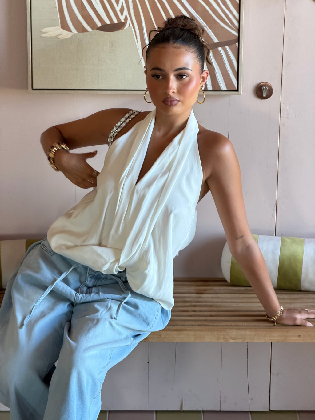 GILENE TOP WHITE