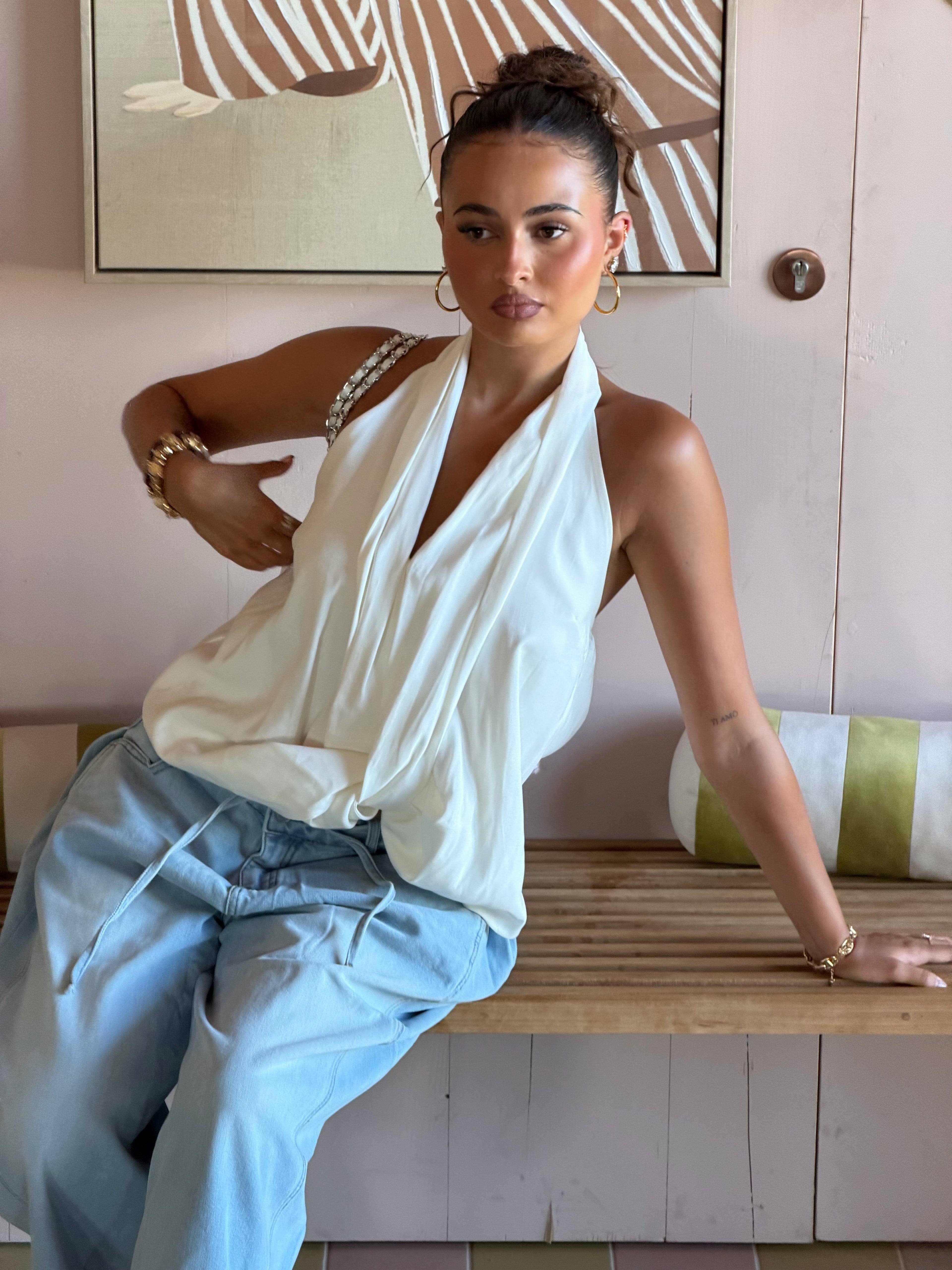 GILENE TOP WHITE