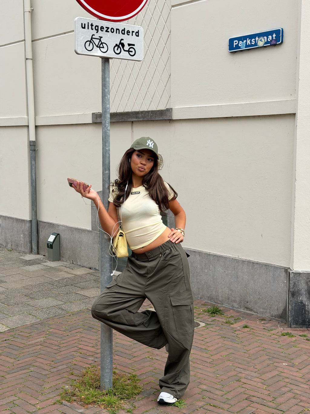 PREMIUM CARGO PANTALON KHAKI