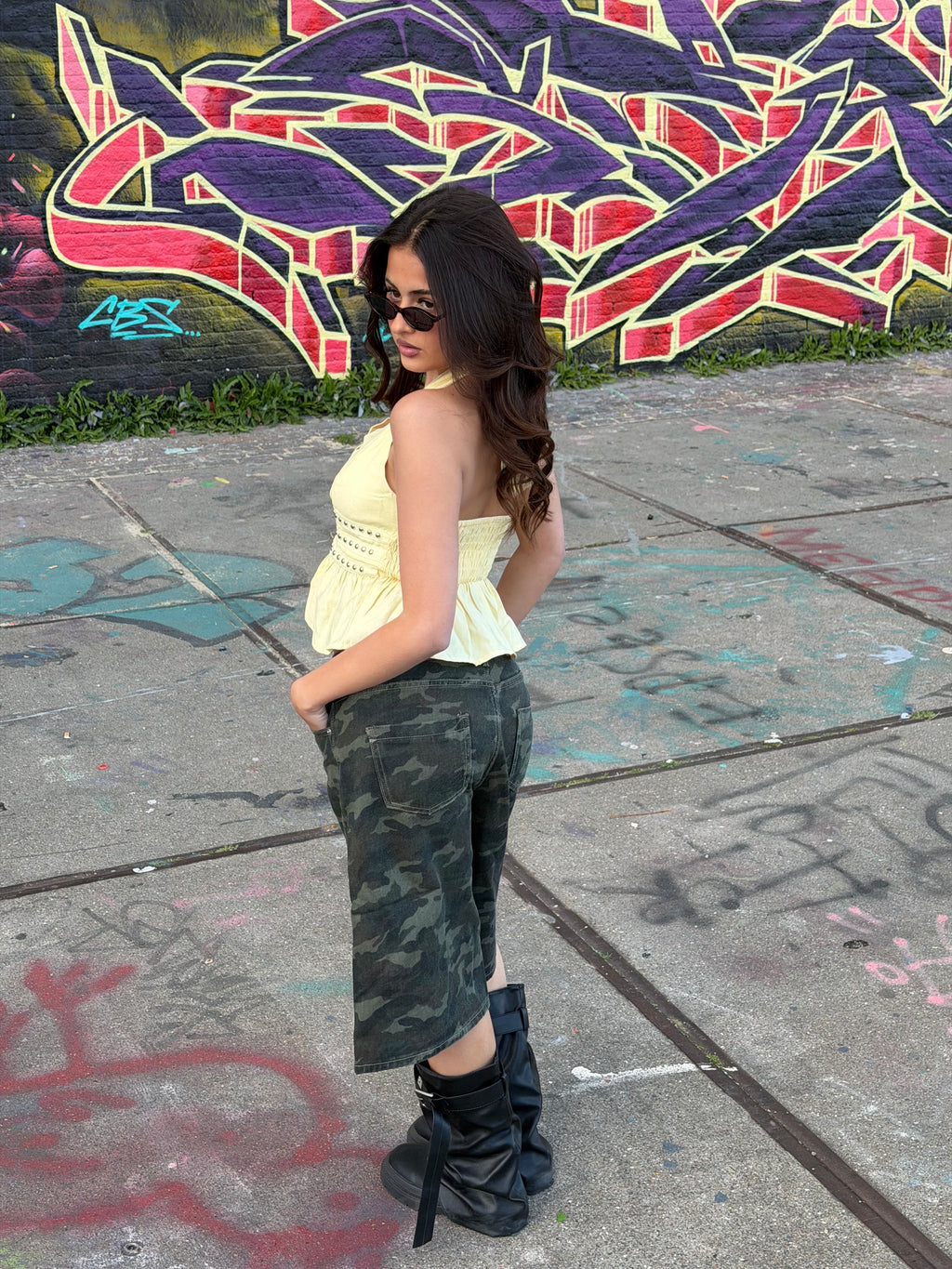 IBIZA TOP YELLOW