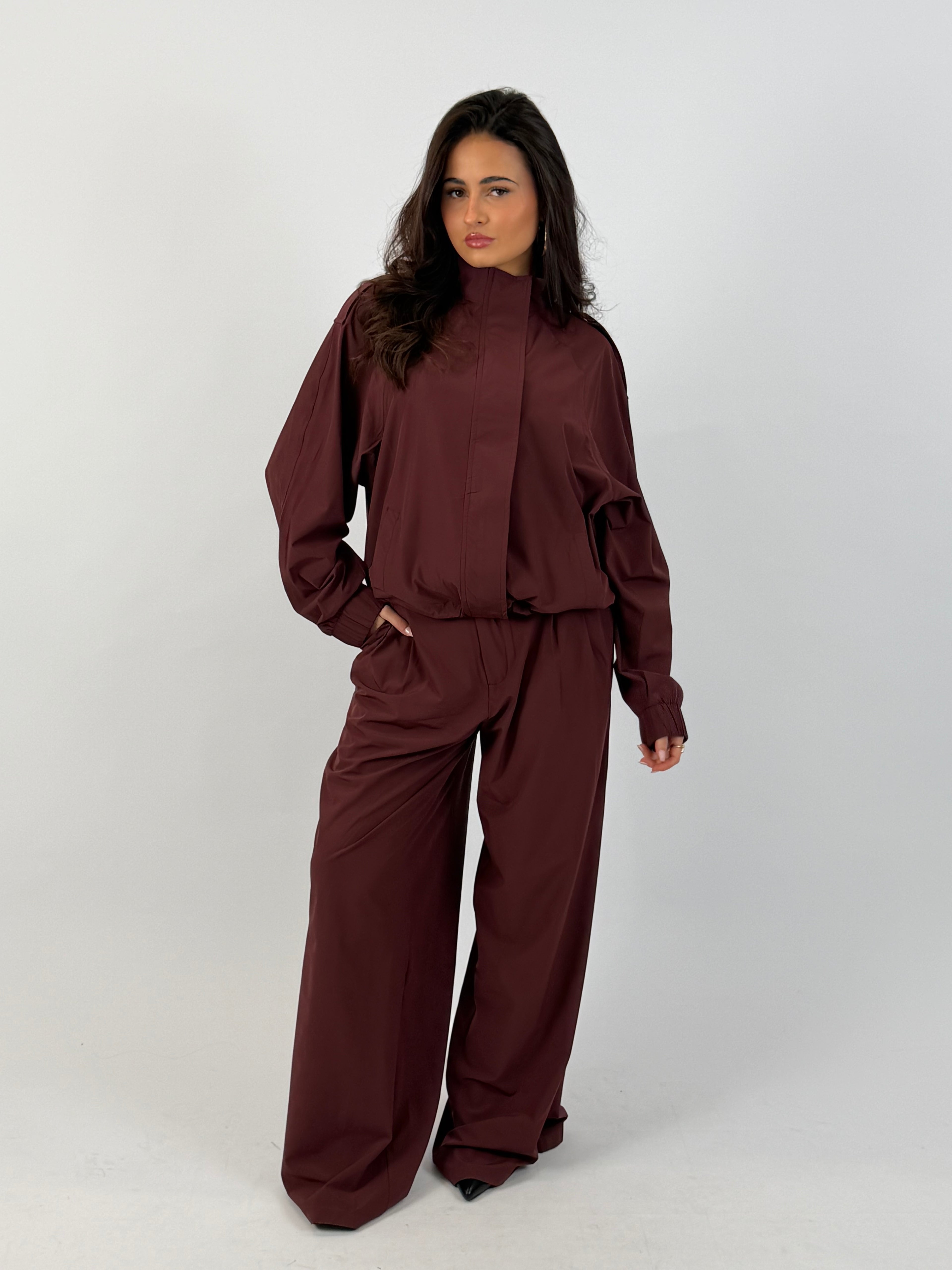 SHELLEY TRACKSUIT BORDEAUX