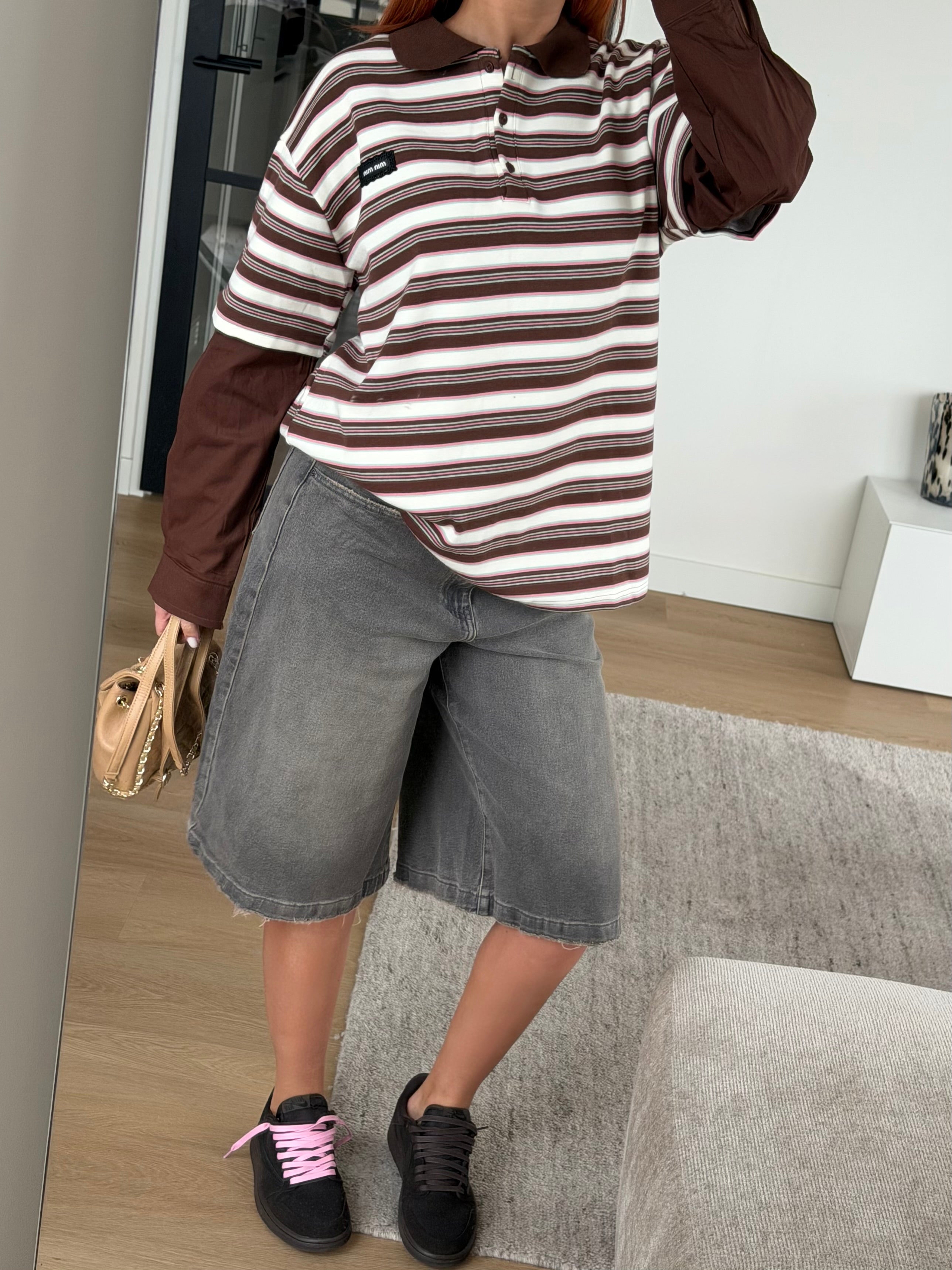 THE TAUPE STRETCH JEANS