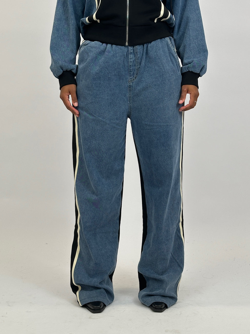 DENIM TRACKSUIT JOGGER