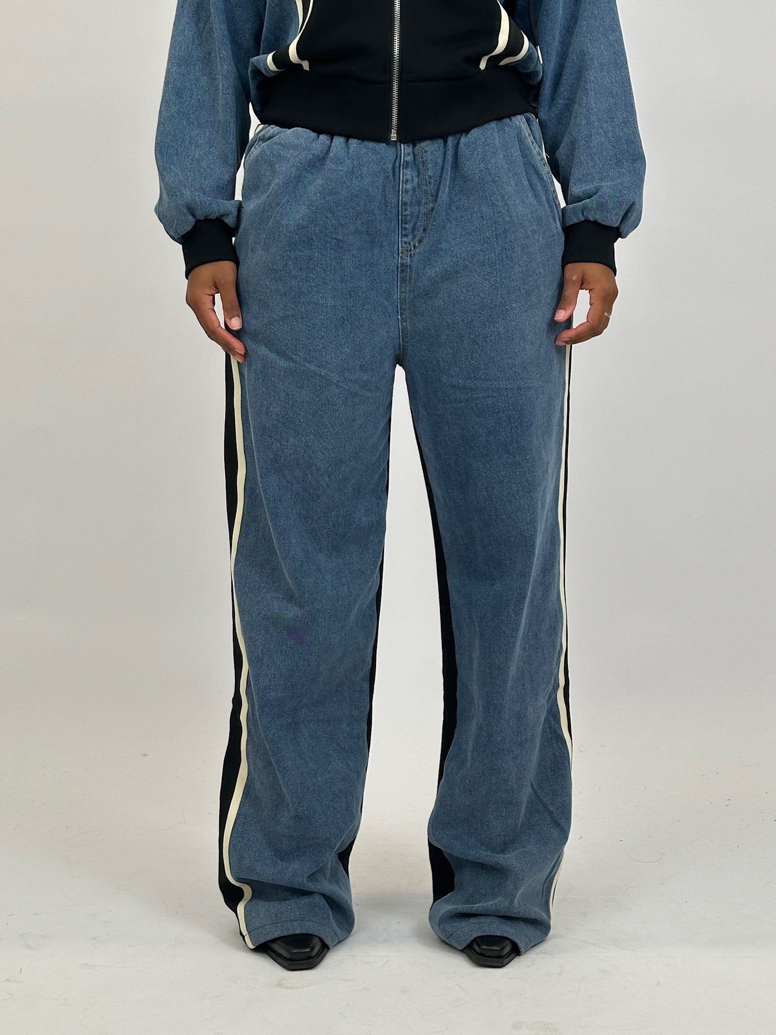 DENIM TRACKSUIT JOGGER