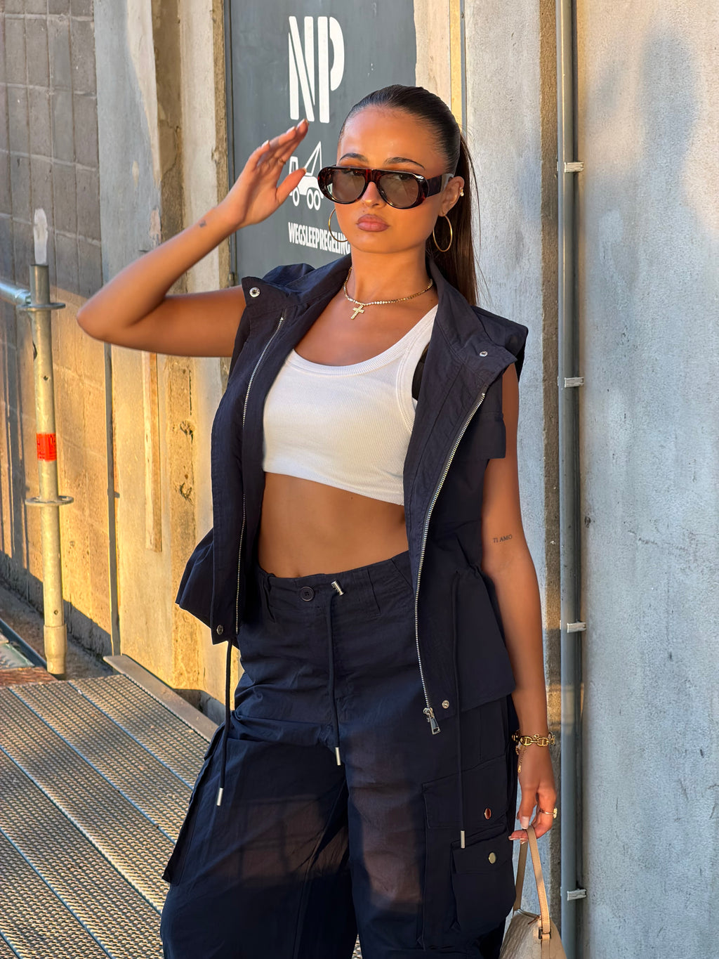 COCO GILET NAVY