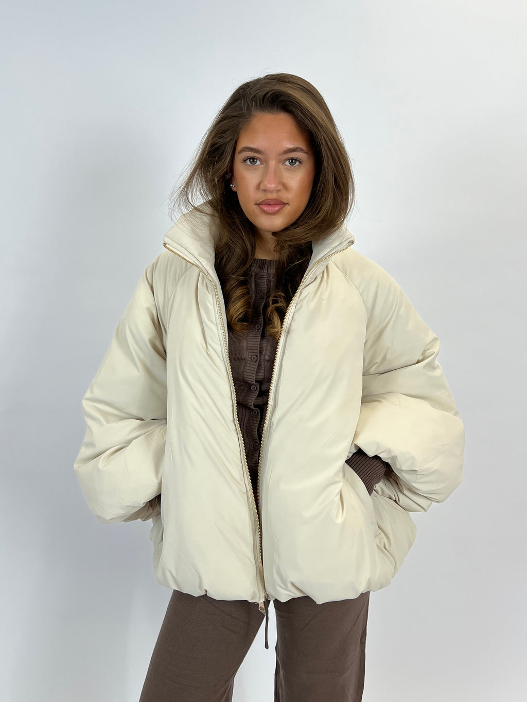 PUFFY DAWN JACKET BEIGE